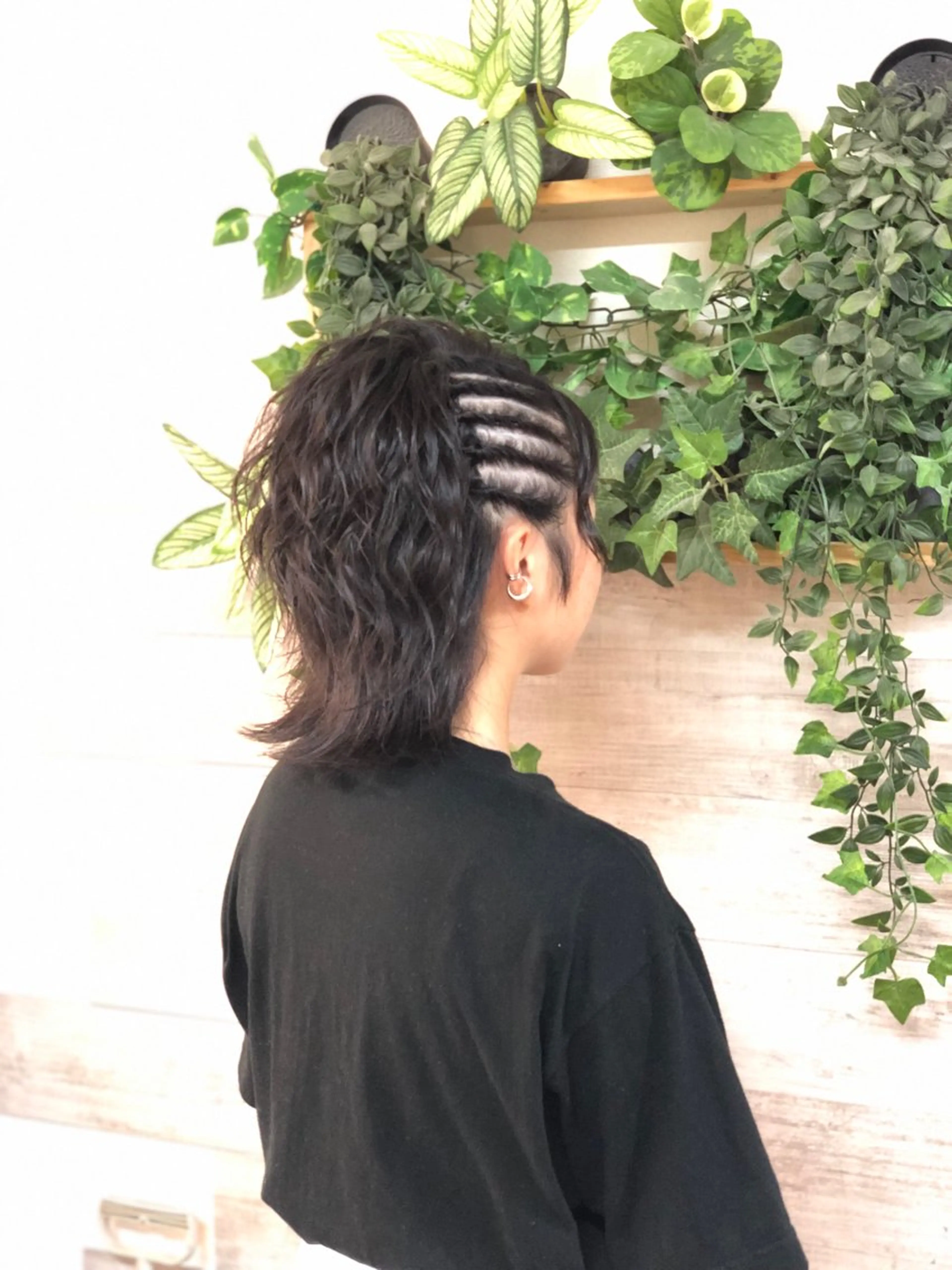 ヘアアレンジ Roquat Salon所属・AYA/ヘアセット/ メンズ/コーンロウのヘアスタイル