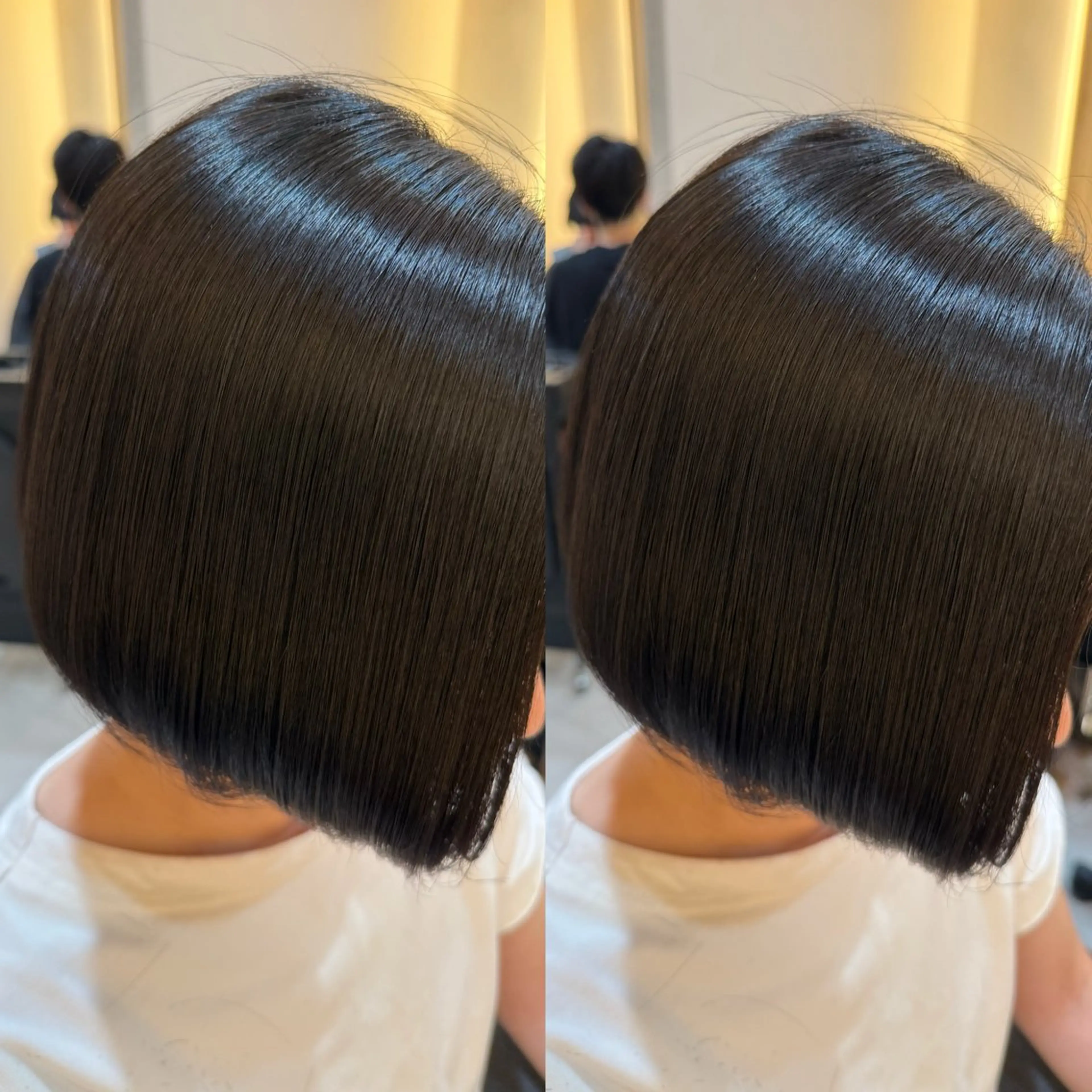 ミディアム attrait南堀江所属・KAISEI髪質改善 /縮毛矯正のヘアスタイル