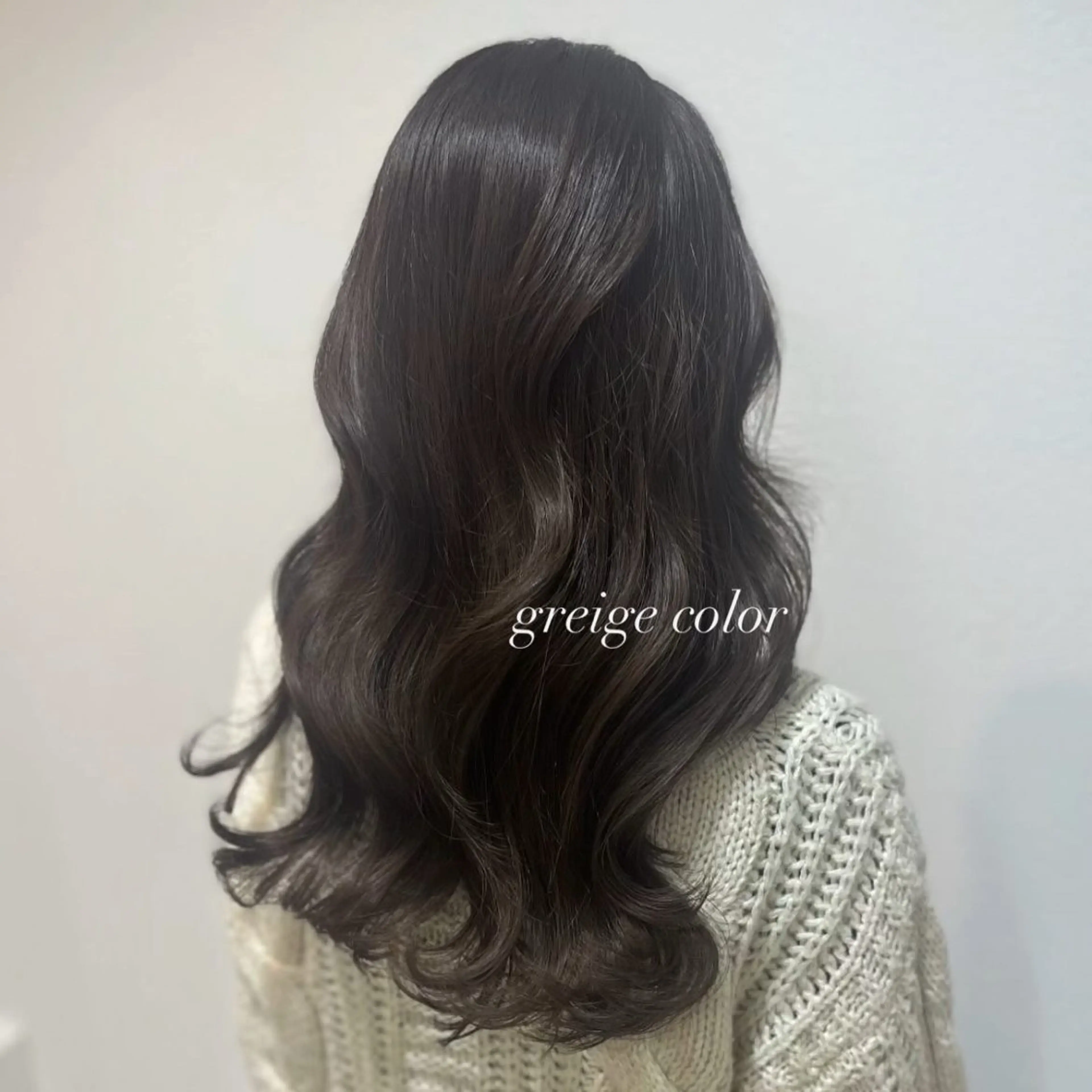 ロング カラー カット ヘアカラー トリートメント 透明感カラー／ 艶感カラー／RAMUのヘアスタイル