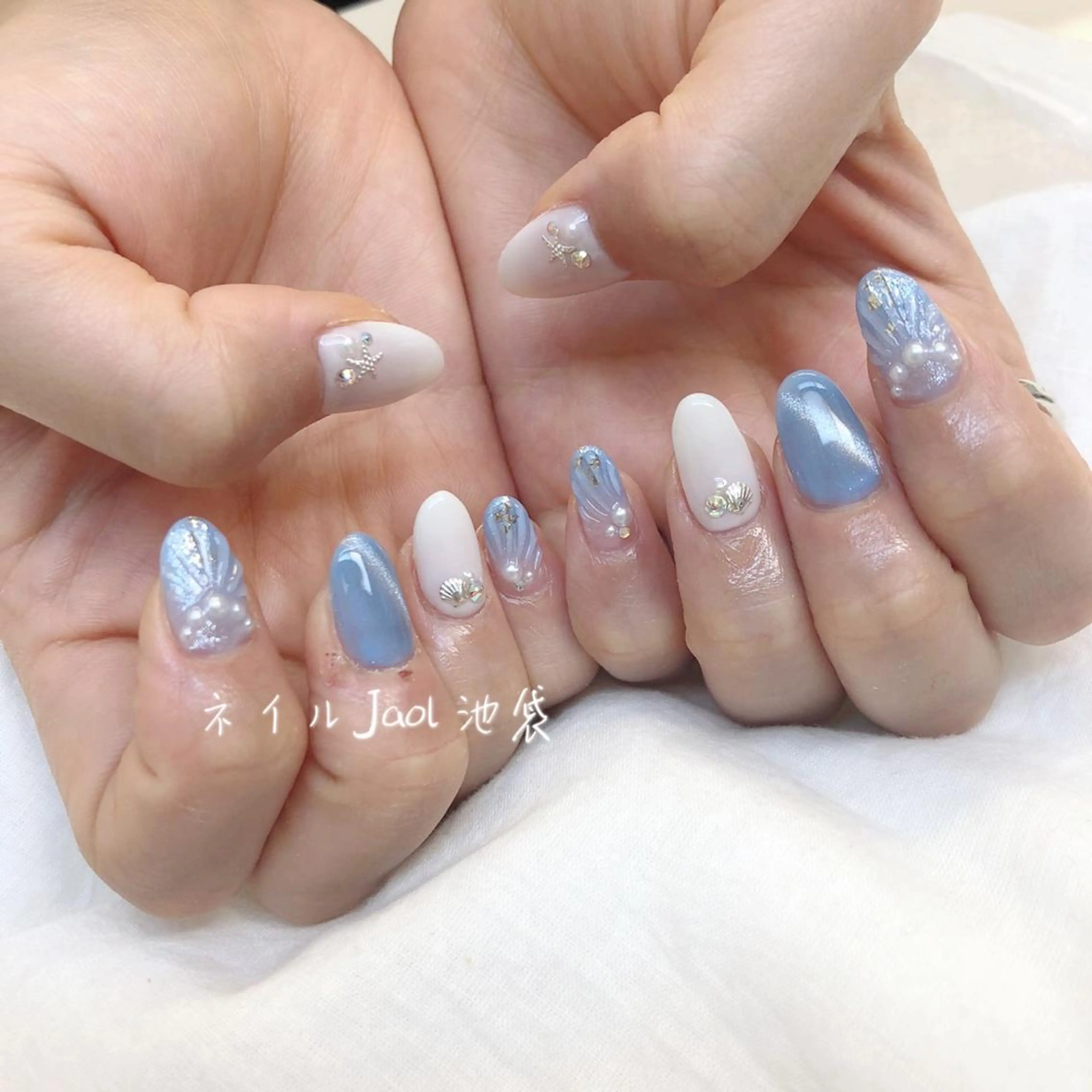 ミディアム nail jaol池袋店所属・ネイルJaol 池袋のネイルデザイン