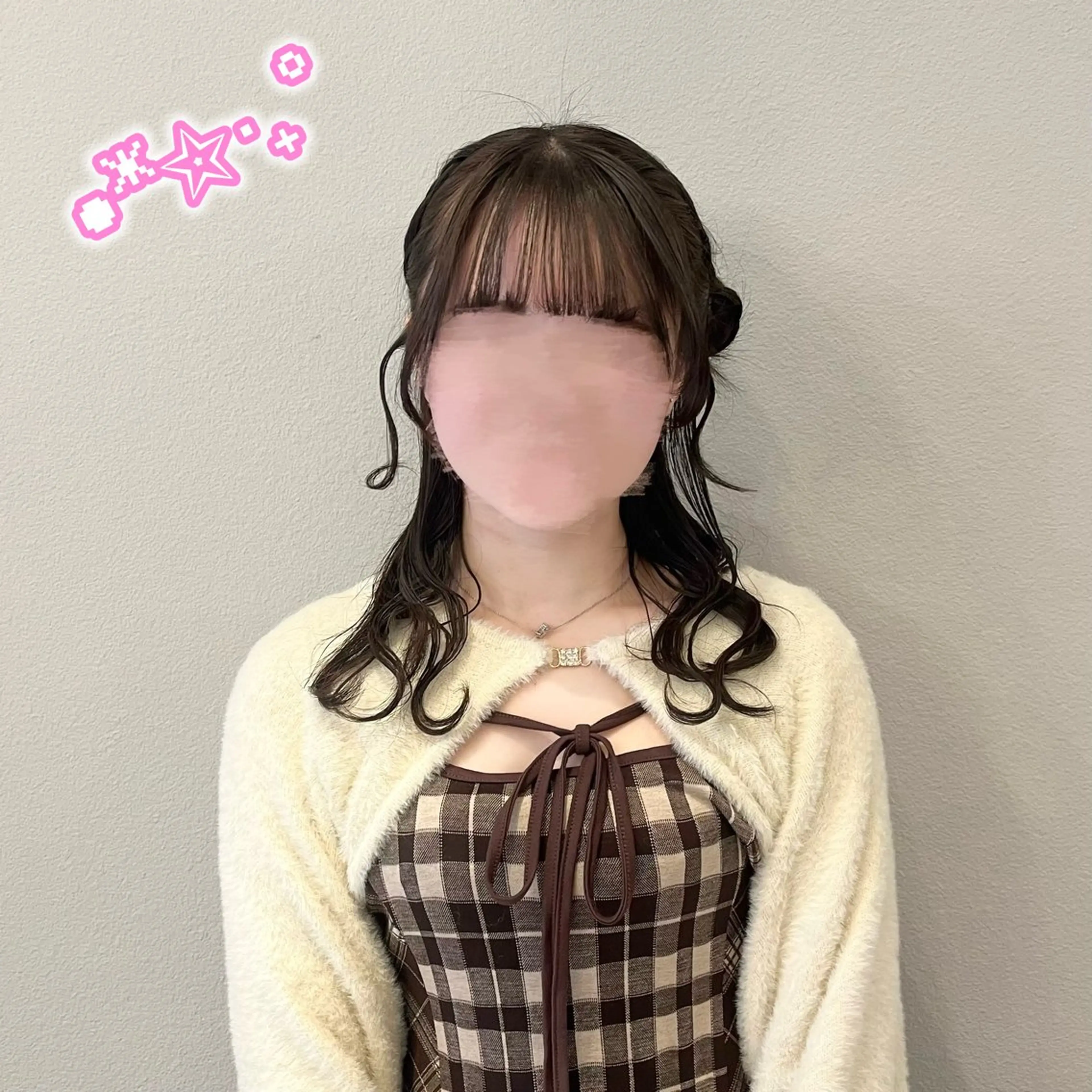 ミディアム ヘアアレンジ ヘアセット ヘアセット/ピンク /レッド/あつはのヘアスタイル