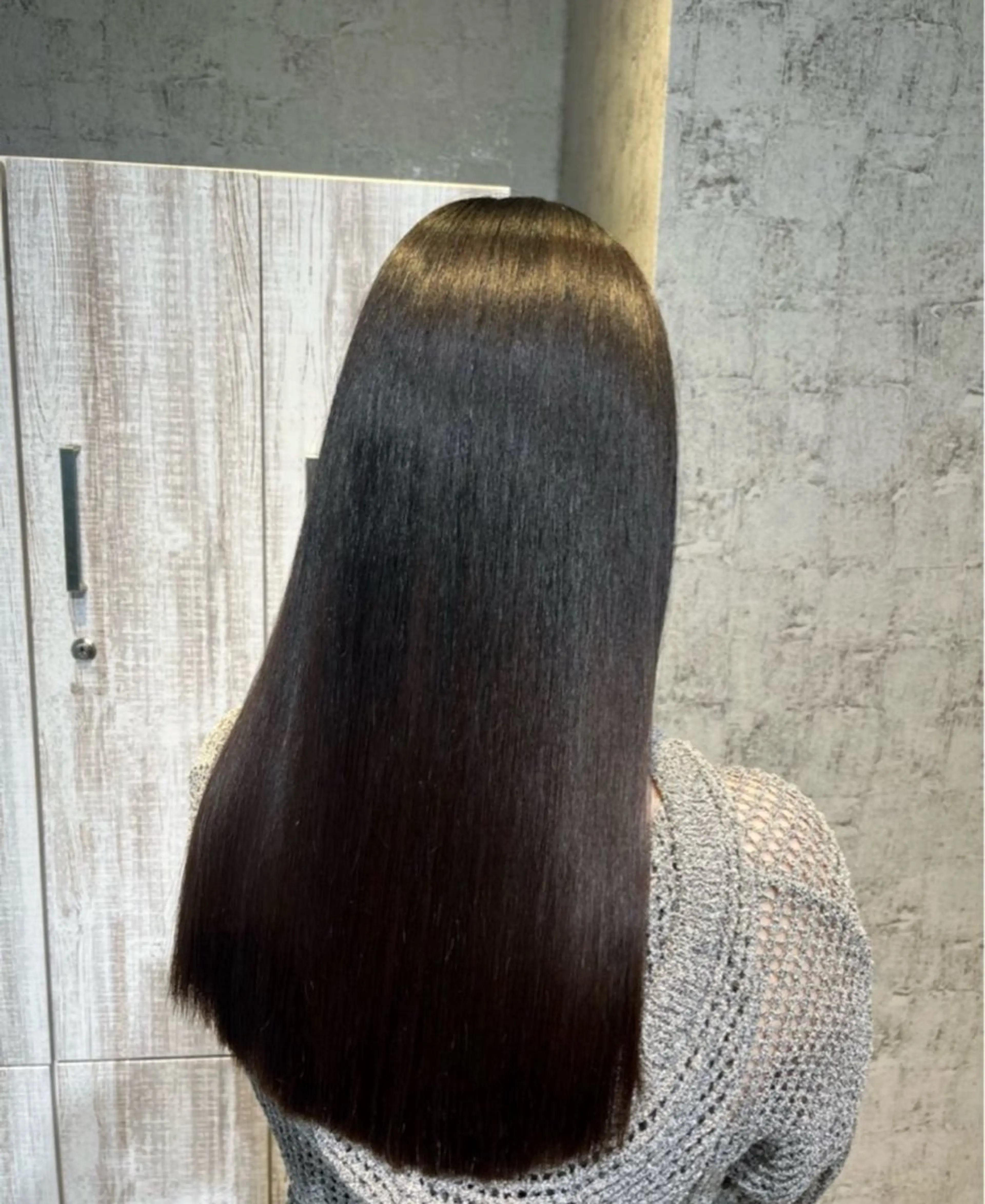 セミロング カラー ヘアカラー トリートメント ✨髪質改善＆eye✨ ななみのマツエク・マツパデザイン