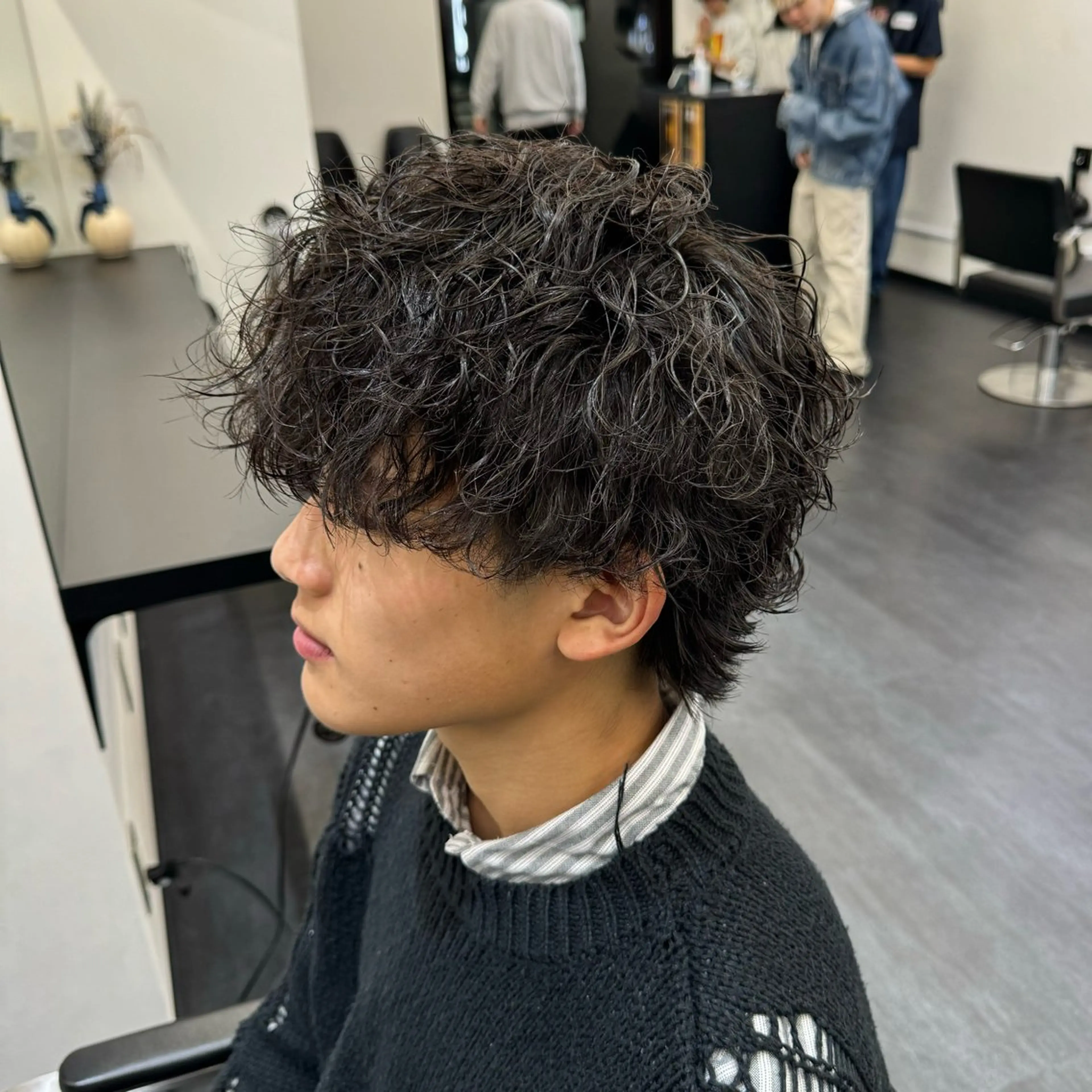 パーマ メンズ カット パーマ ✨メンズ特化✨鈴木 遼太のヘアスタイル