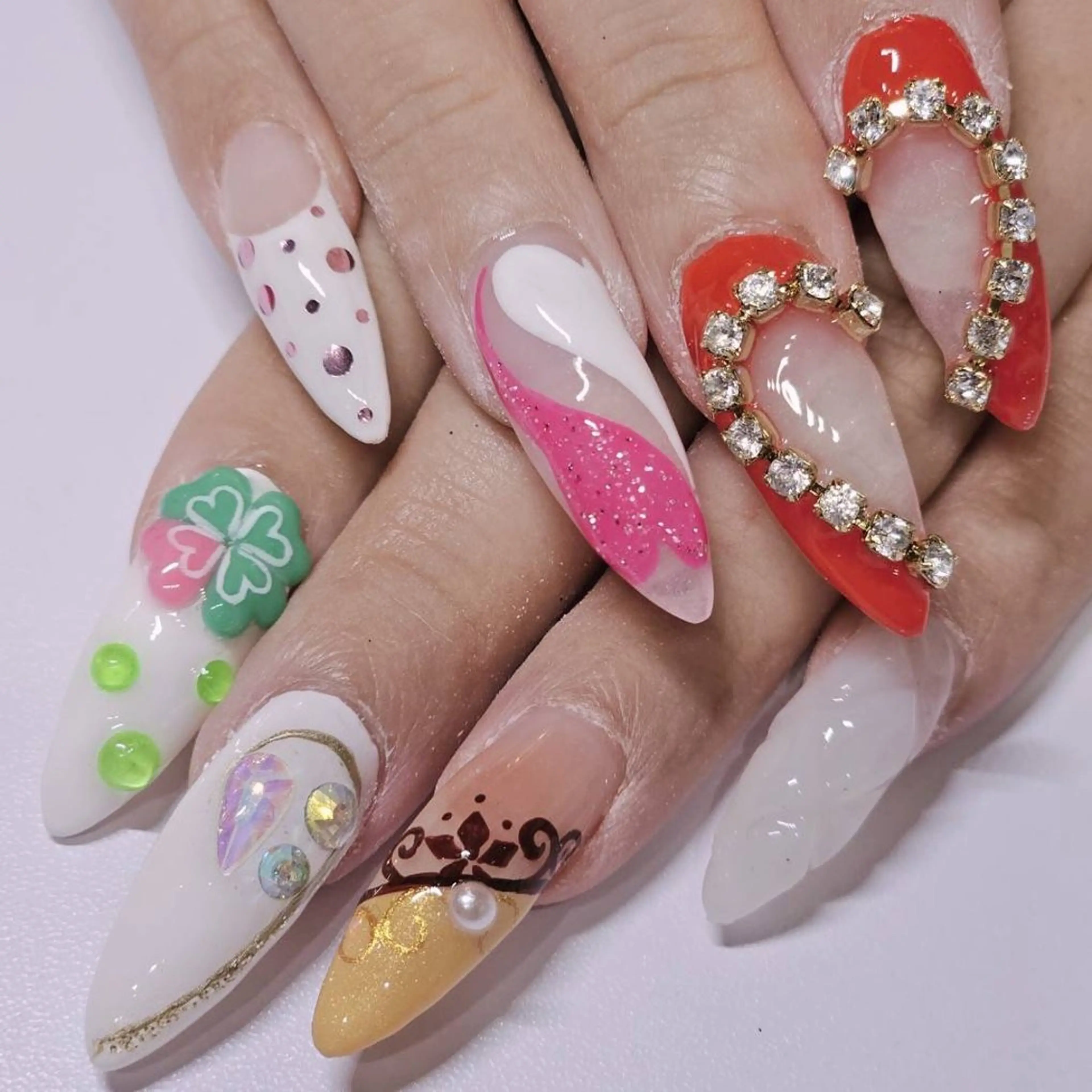 ネイル アートネイル ハンドネイル よしだ ひろきのネイルデザイン