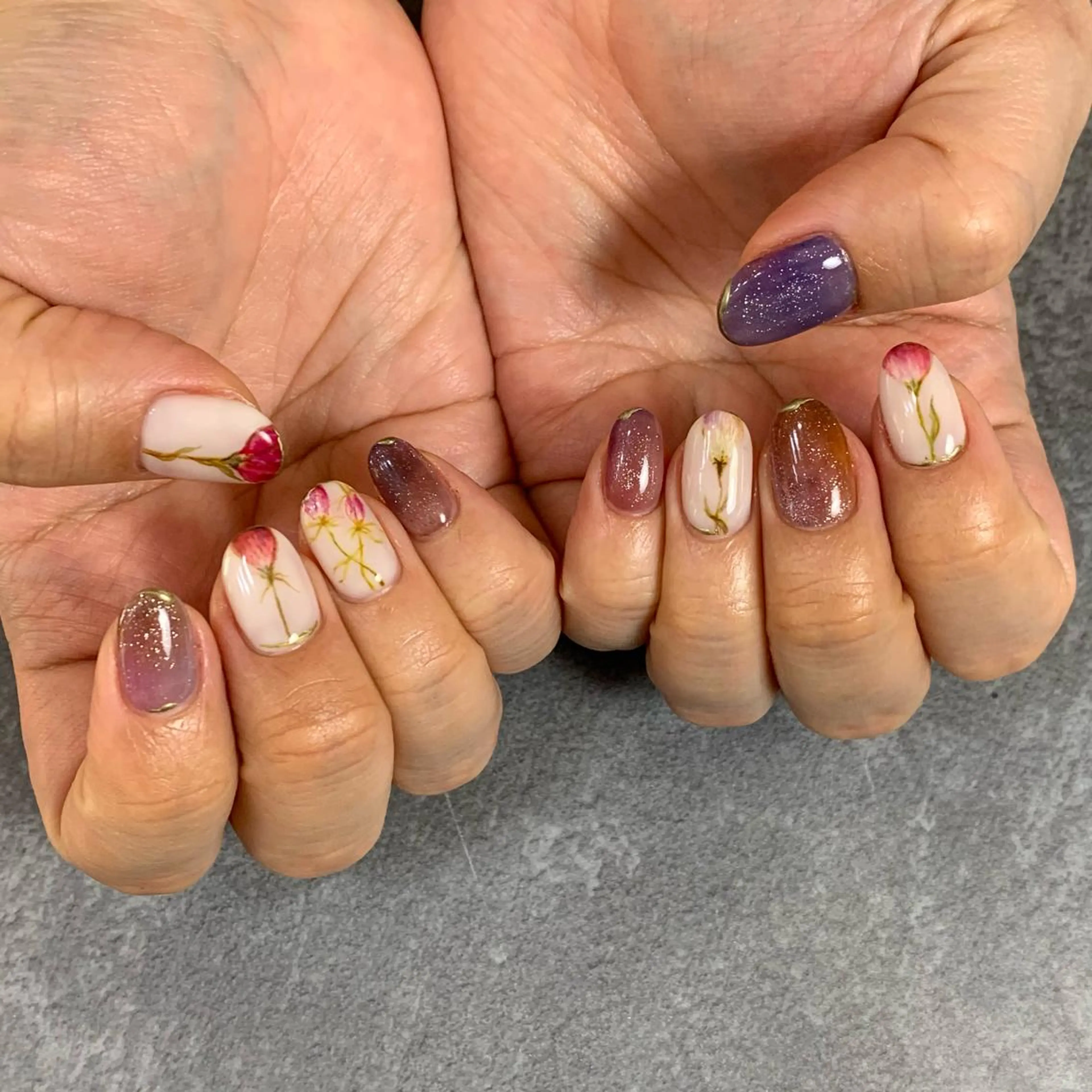 ハンドGELネイル / 2.5hアートコースの写真