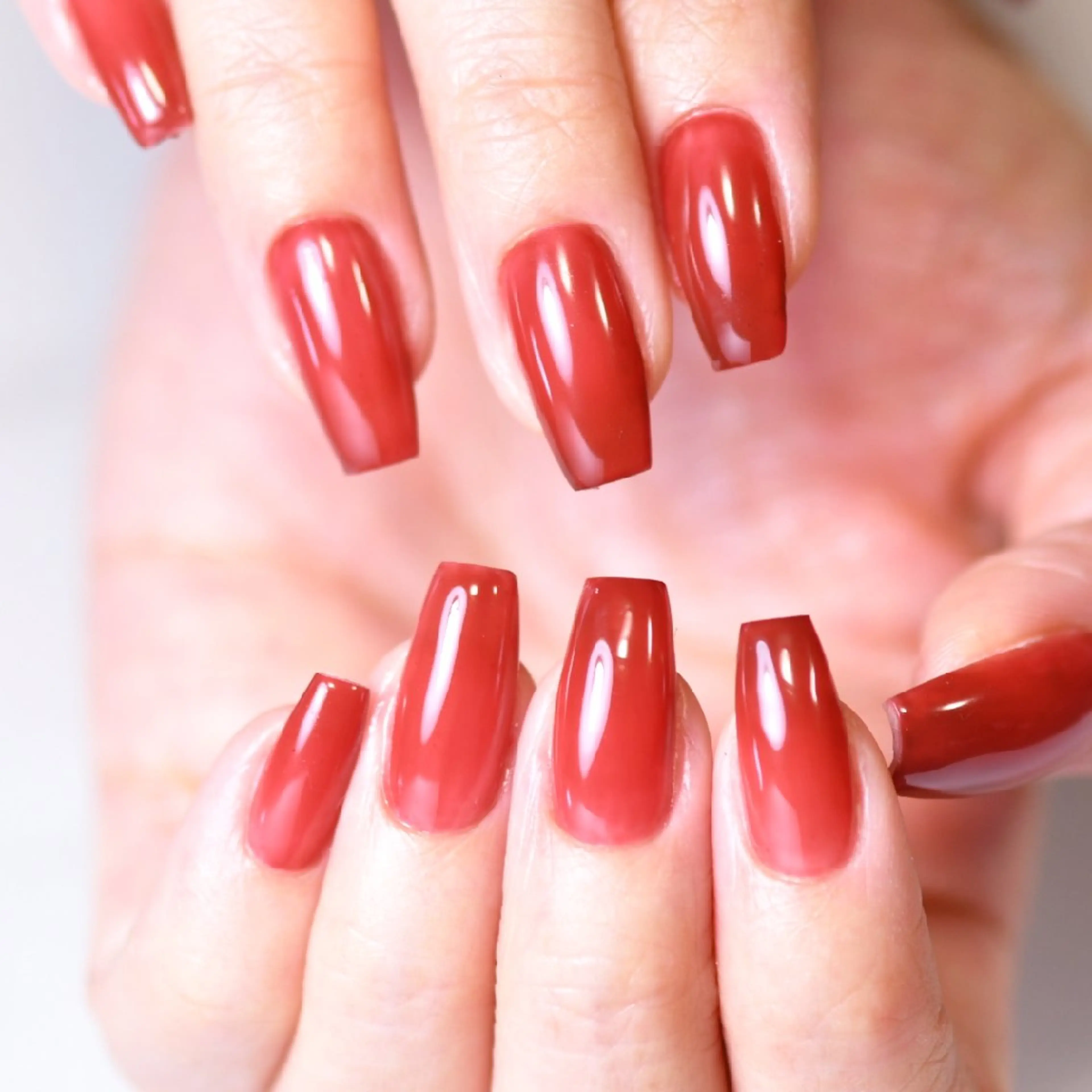 ネイル ワンカラーネイル L’atelier Nenuphar所属・nénuphar misaのネイルデザイン