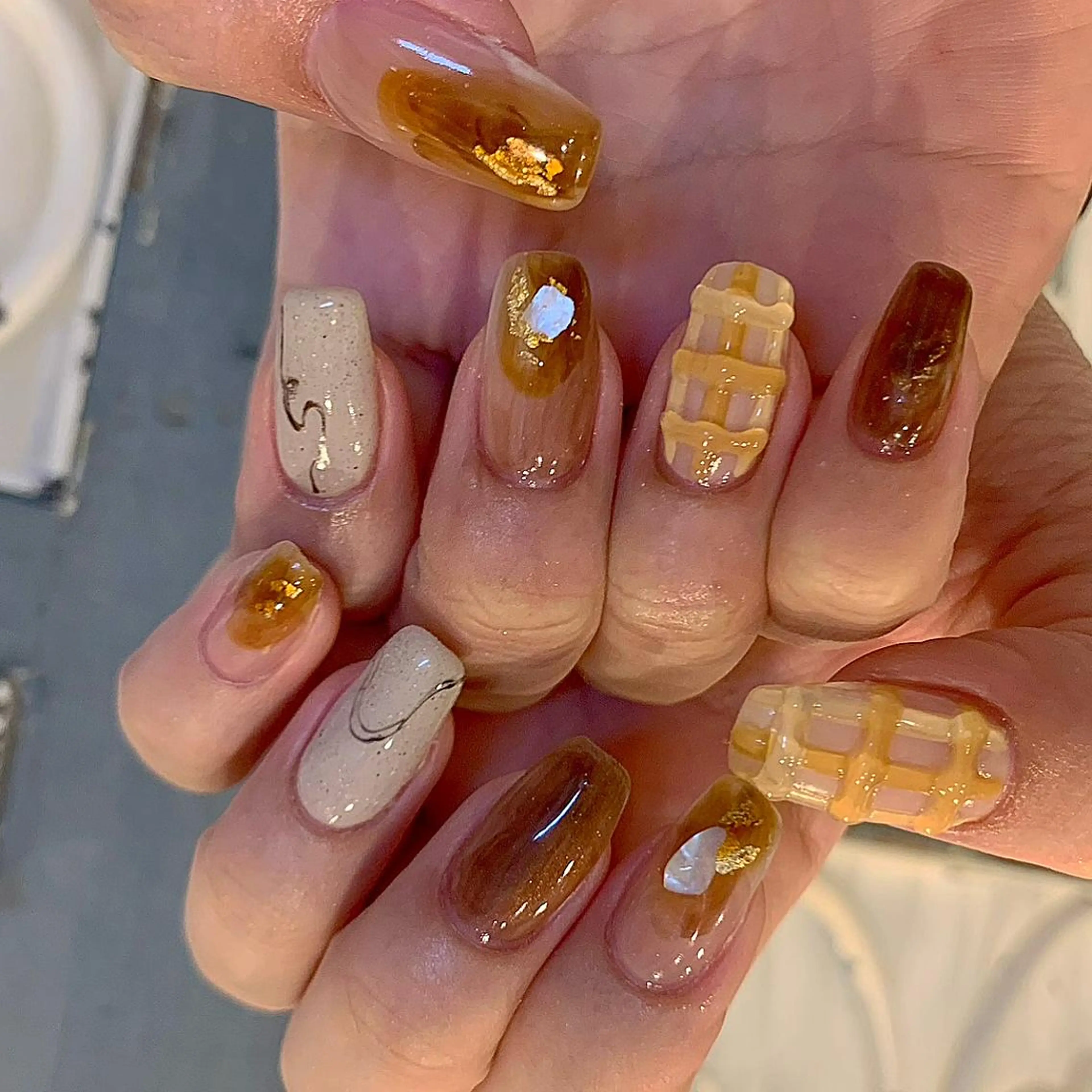 ネイル ヤマダ サクラのヘアスタイル