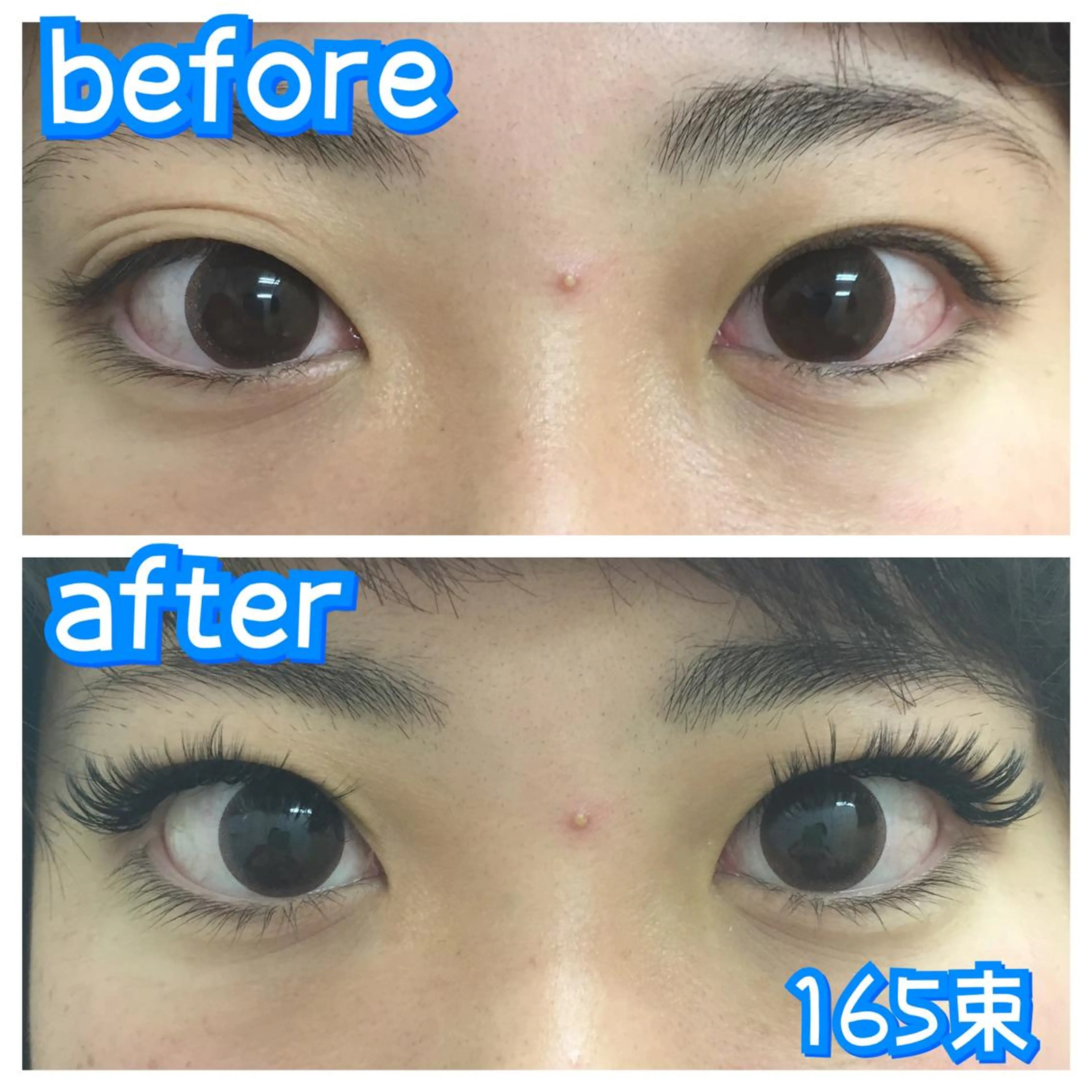 マツエク・マツパ 付け放題 ボリュームラッシュ linda lashesのマツエク・マツパデザイン