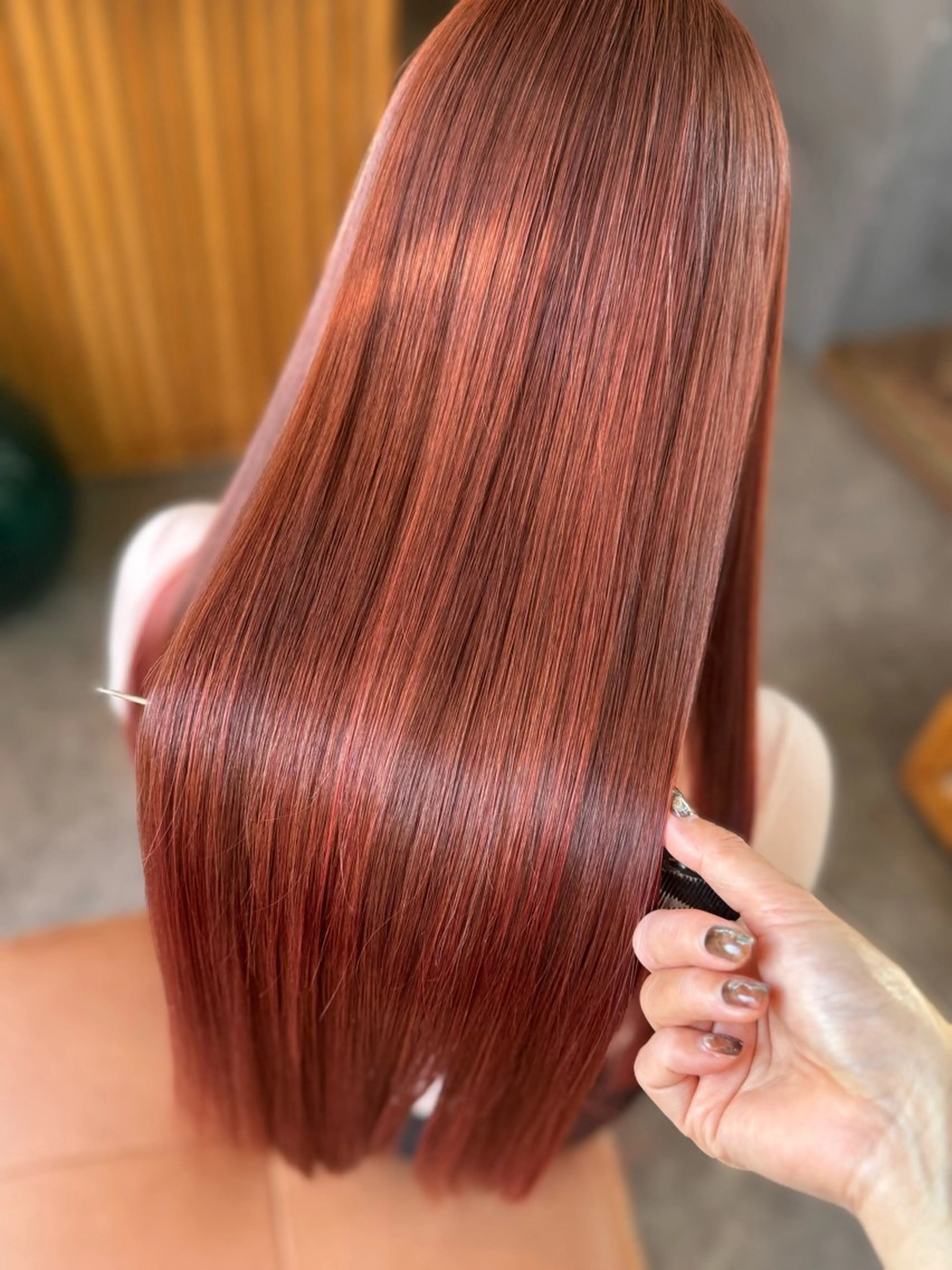 ロング カラー トリートメント Hairsalon e.na所属・髪質改善/縮毛矯正/ 艶髪/こたろうのヘアスタイル