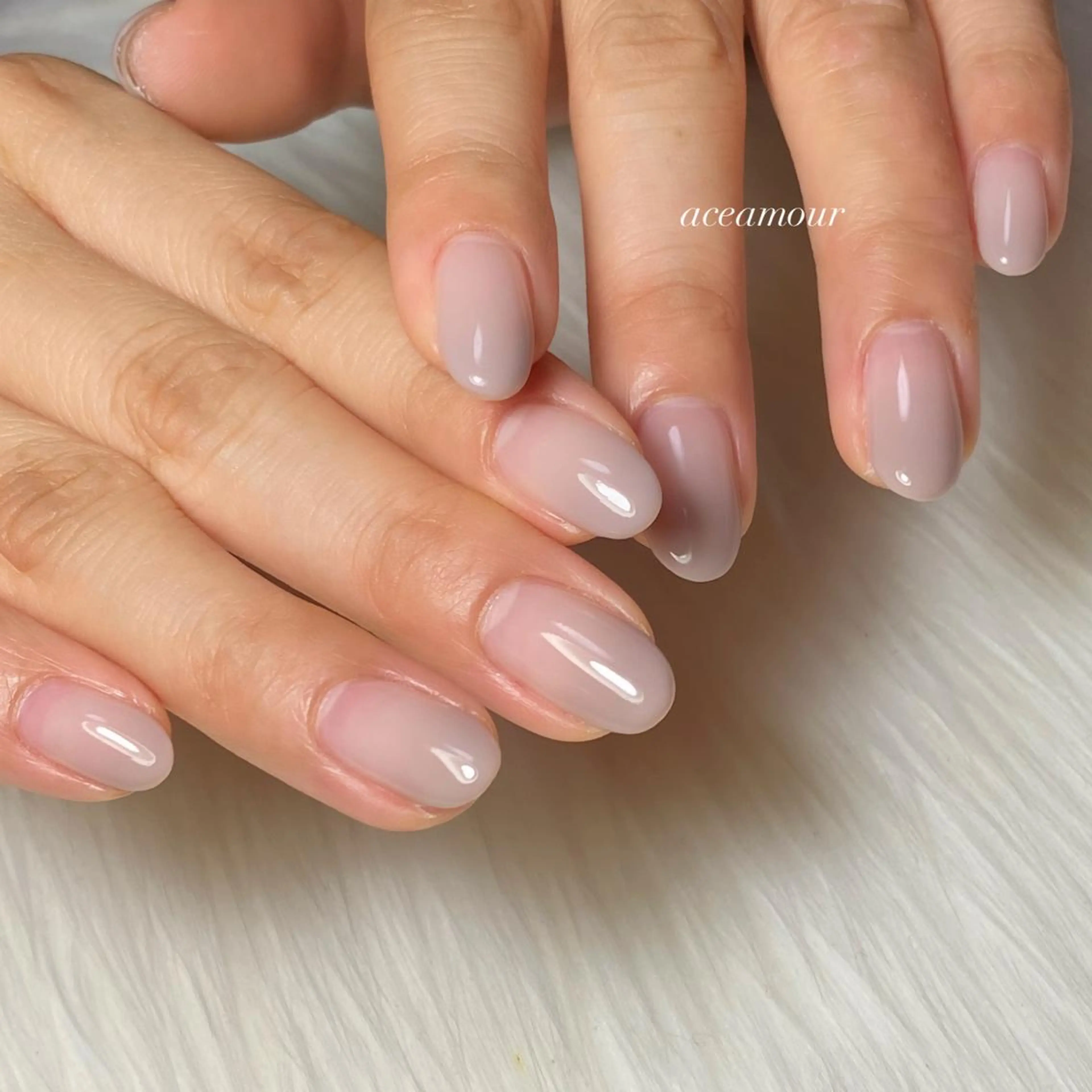 ネイル ハンドネイル ハンドケア ネイル/耳つぼ /新ホワイトニングのネイルデザイン