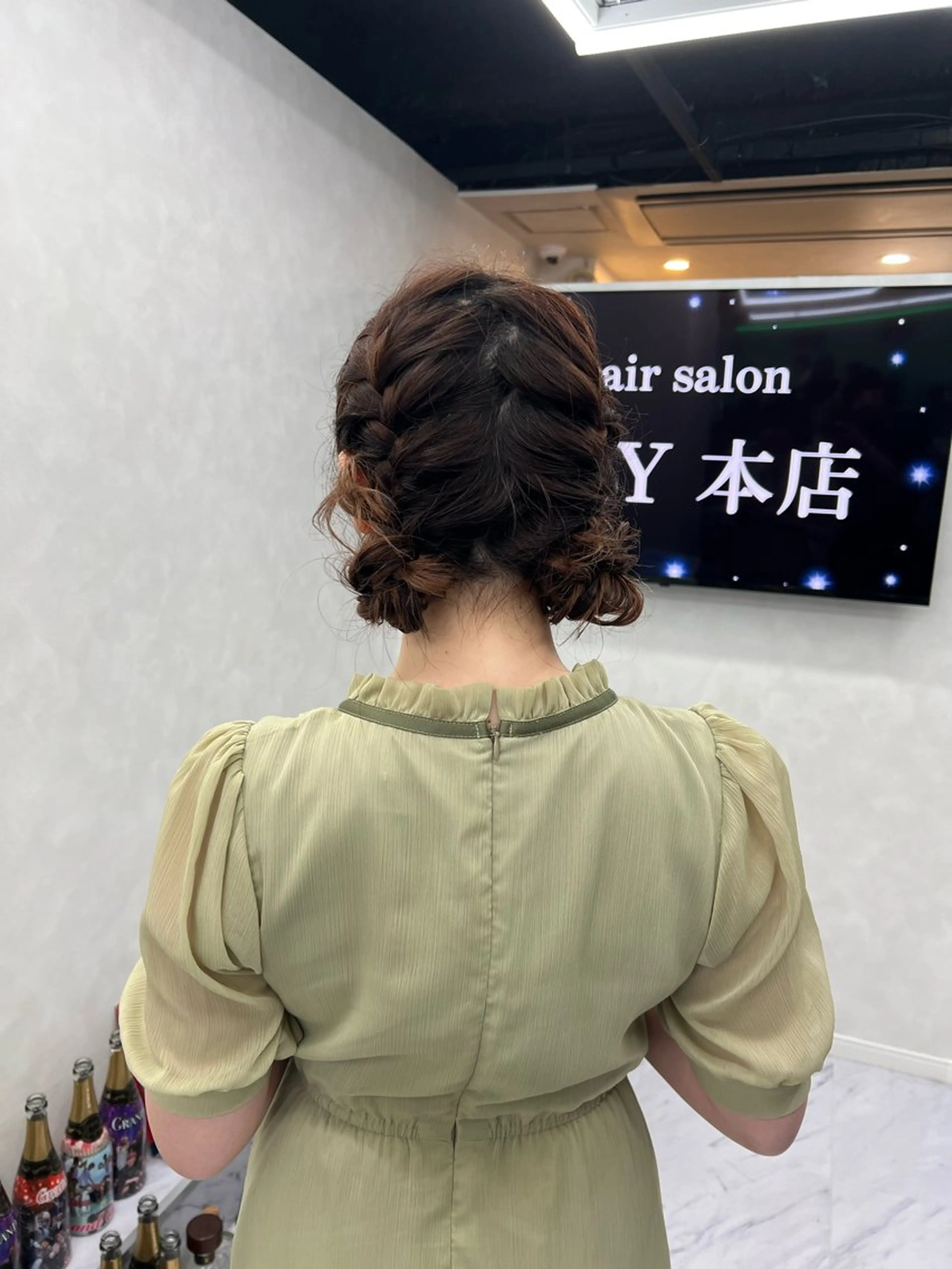 セミロング カラー パーマ ヘアアレンジ キッズ ヘアセット 🎨カラー満足度 500%💫ヅル💫のヘアスタイル