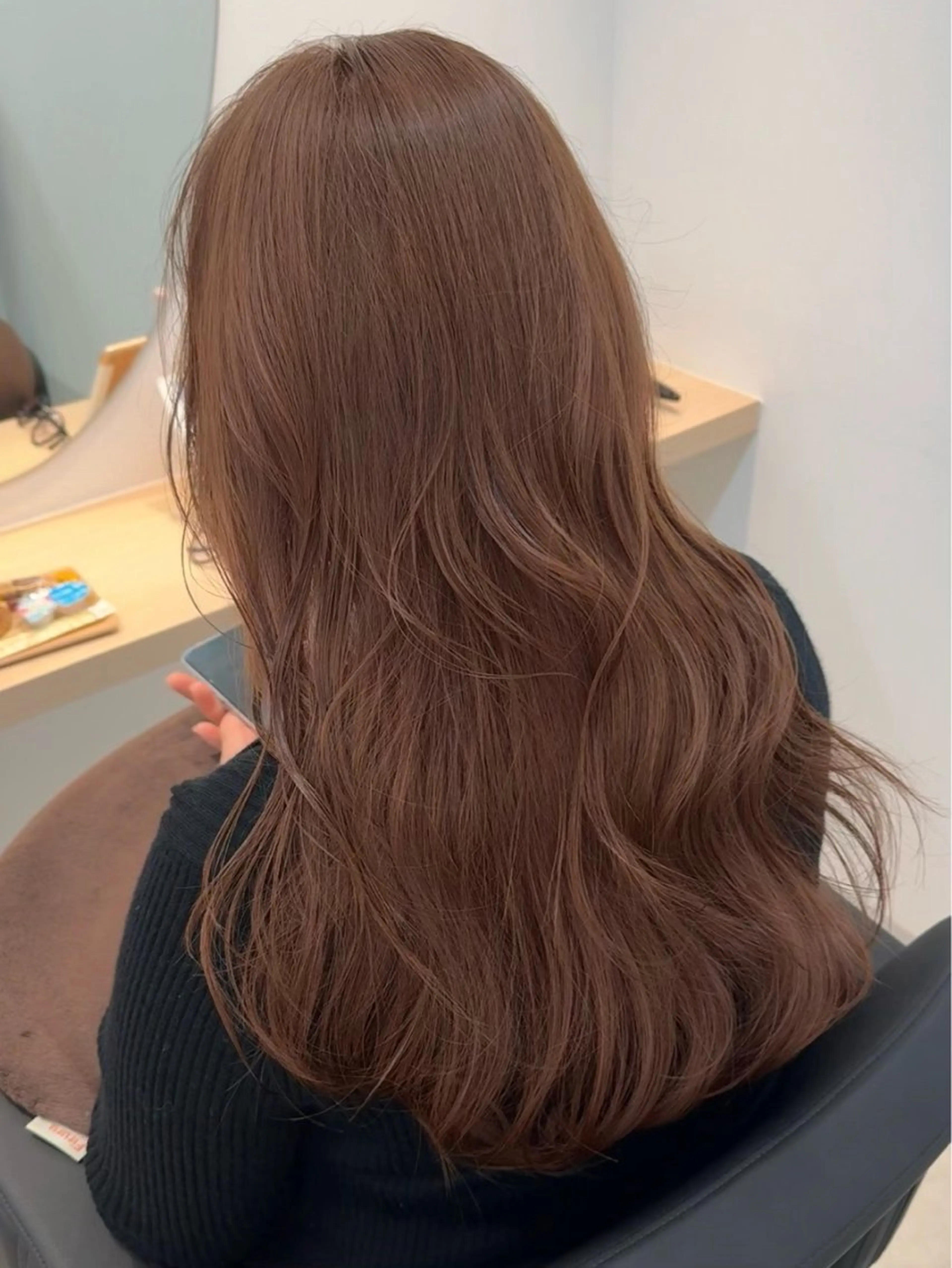 ダブルカラー(ブリーチあり、なし)の写真