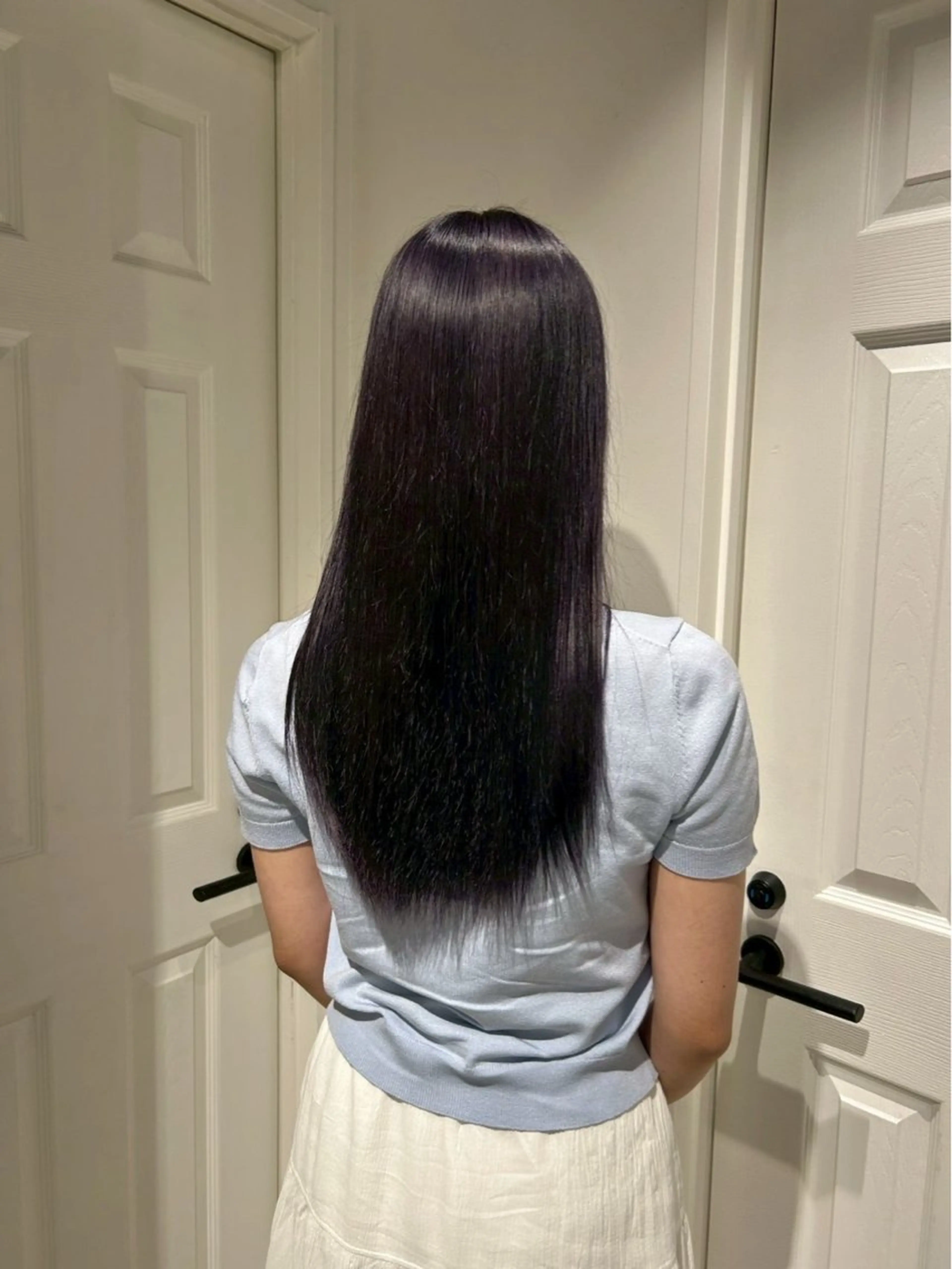 ロング カラー ヘアカラー トリートメント himari💜 暖色カラー/レイヤーのヘアスタイル