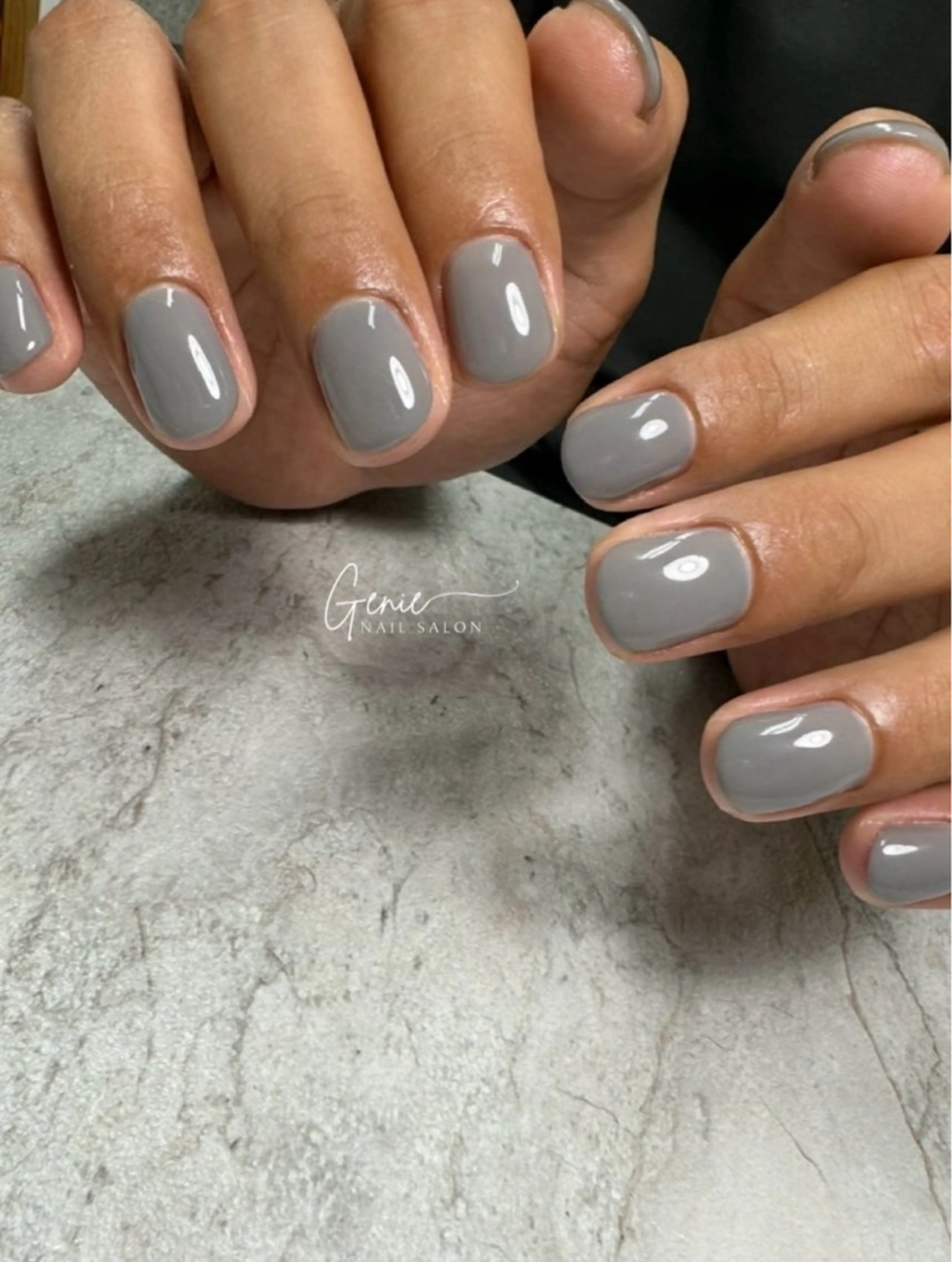 ネイル メンズネイル ワンカラーネイル ハンドネイル Nail salon Genie所属・Nail salon Genieのネイルデザイン