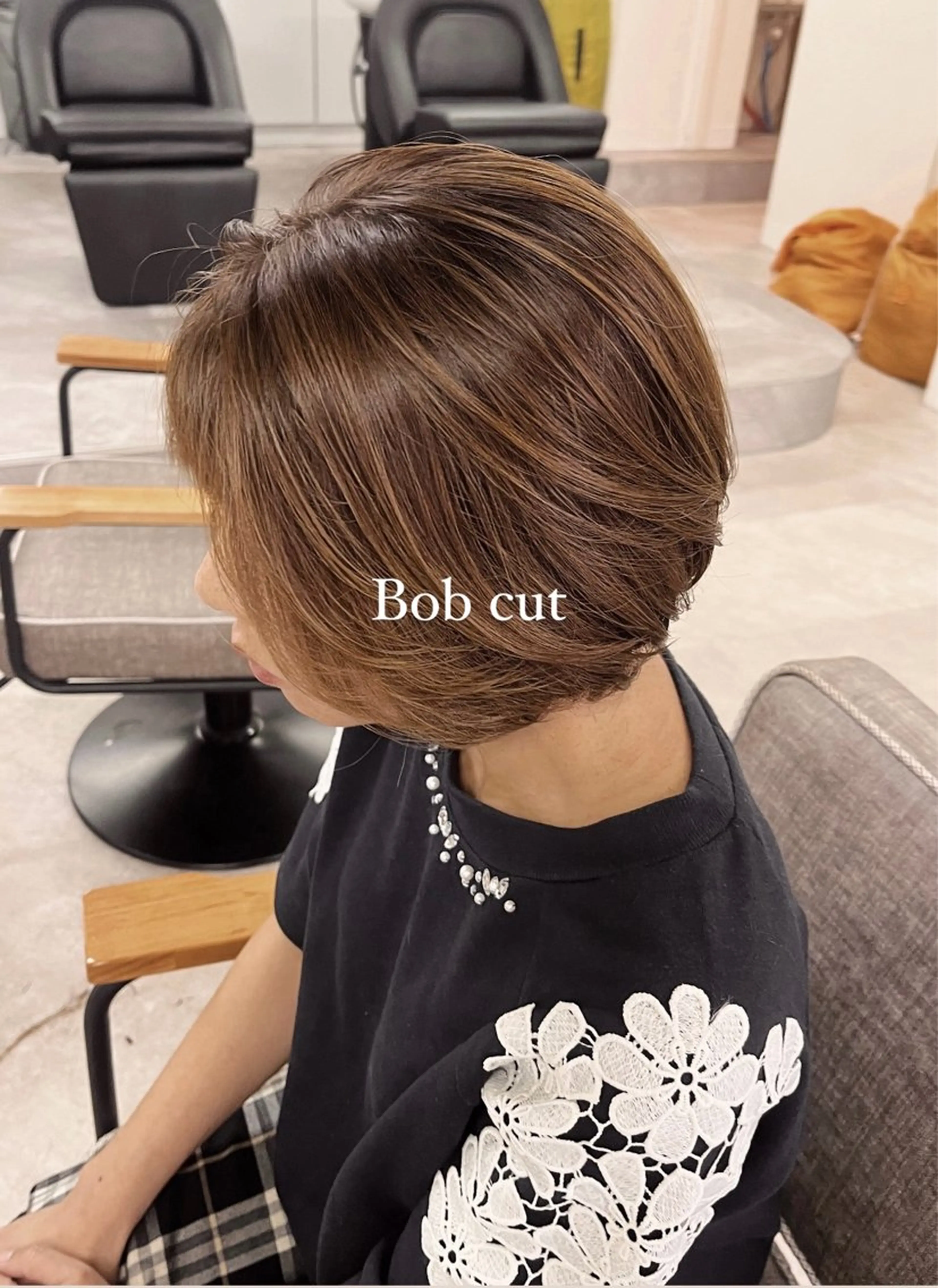 ショート Ⓜ︎iyu🌊/海外 風ハイライト特化のヘアスタイル