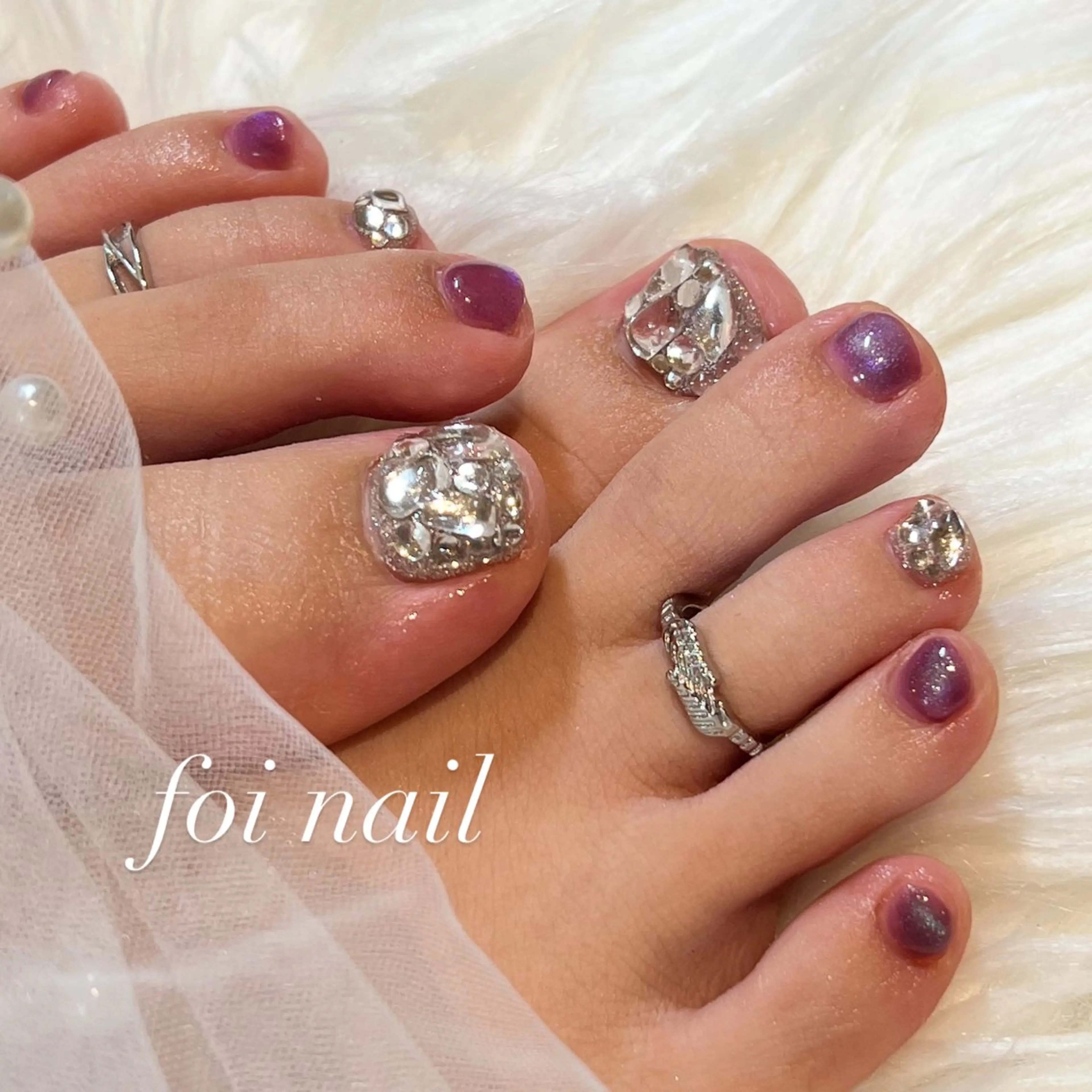 ネイル フットネイル FOI NAILのネイルデザイン