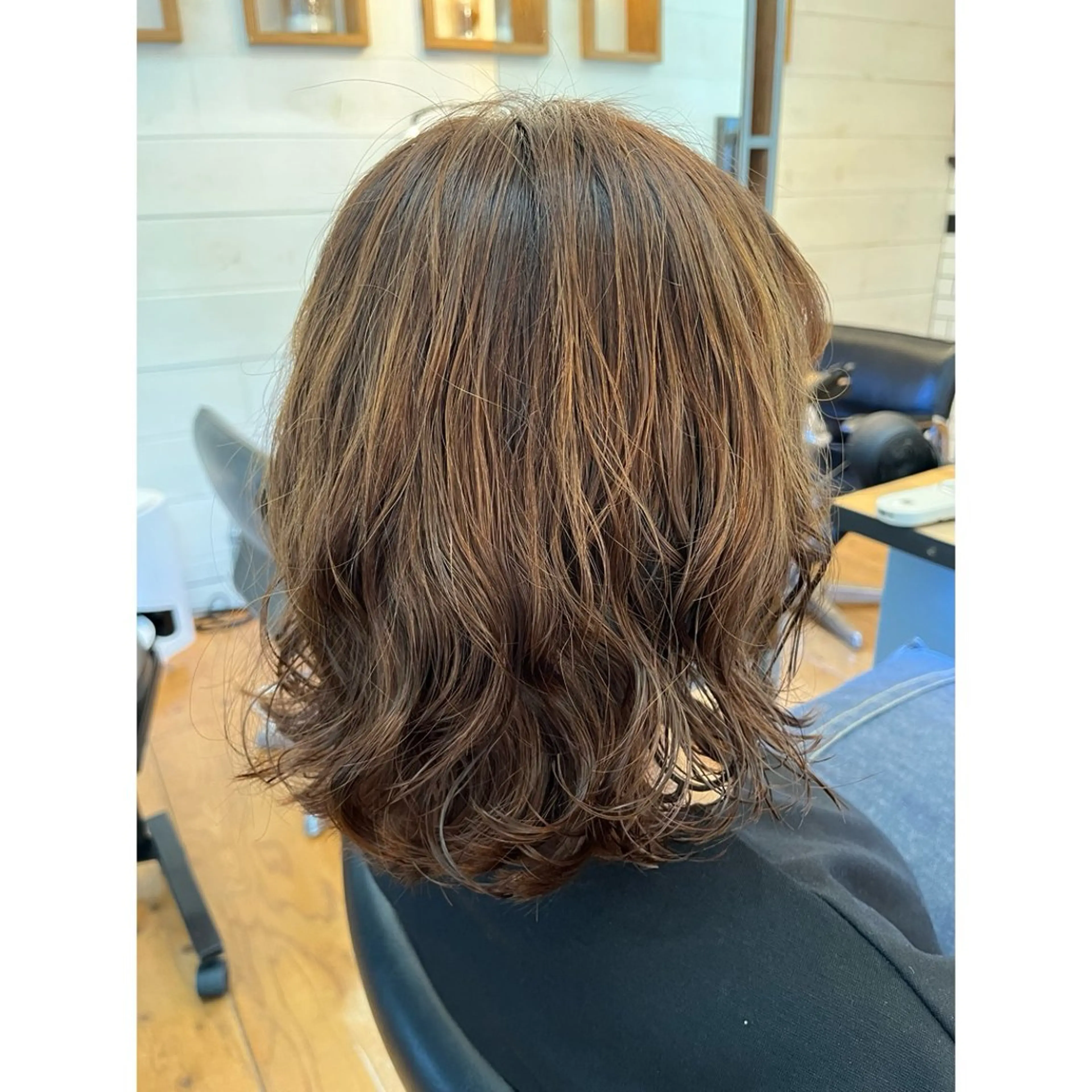 パーマ カット パーマ Lagom(ラゴム) なかだのヘアスタイル