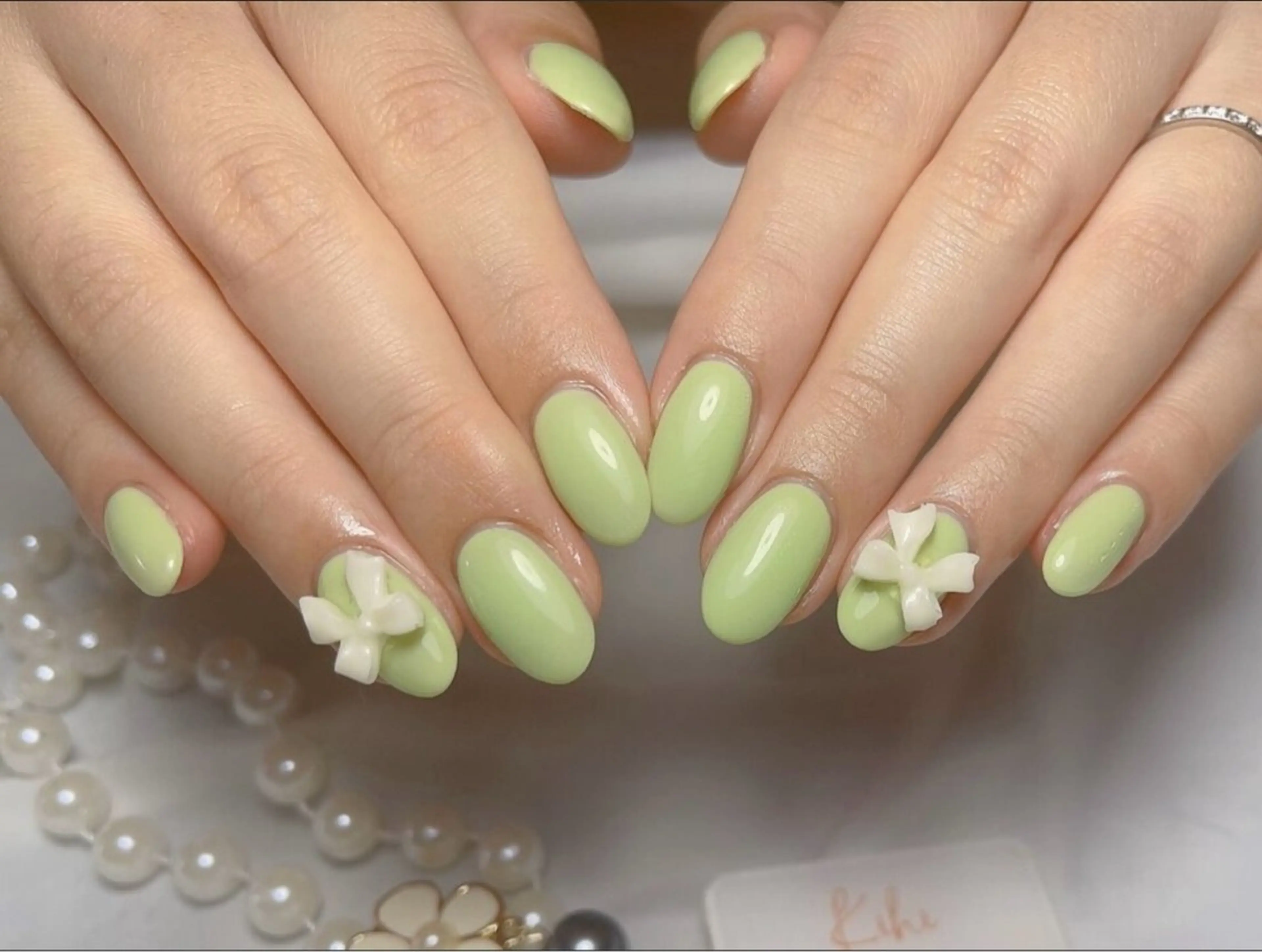 ネイル アートネイル フレンチネイル ジェルネイル グラデーション 韓国ネイル Nail Salon kihi大塚店のネイルデザイン