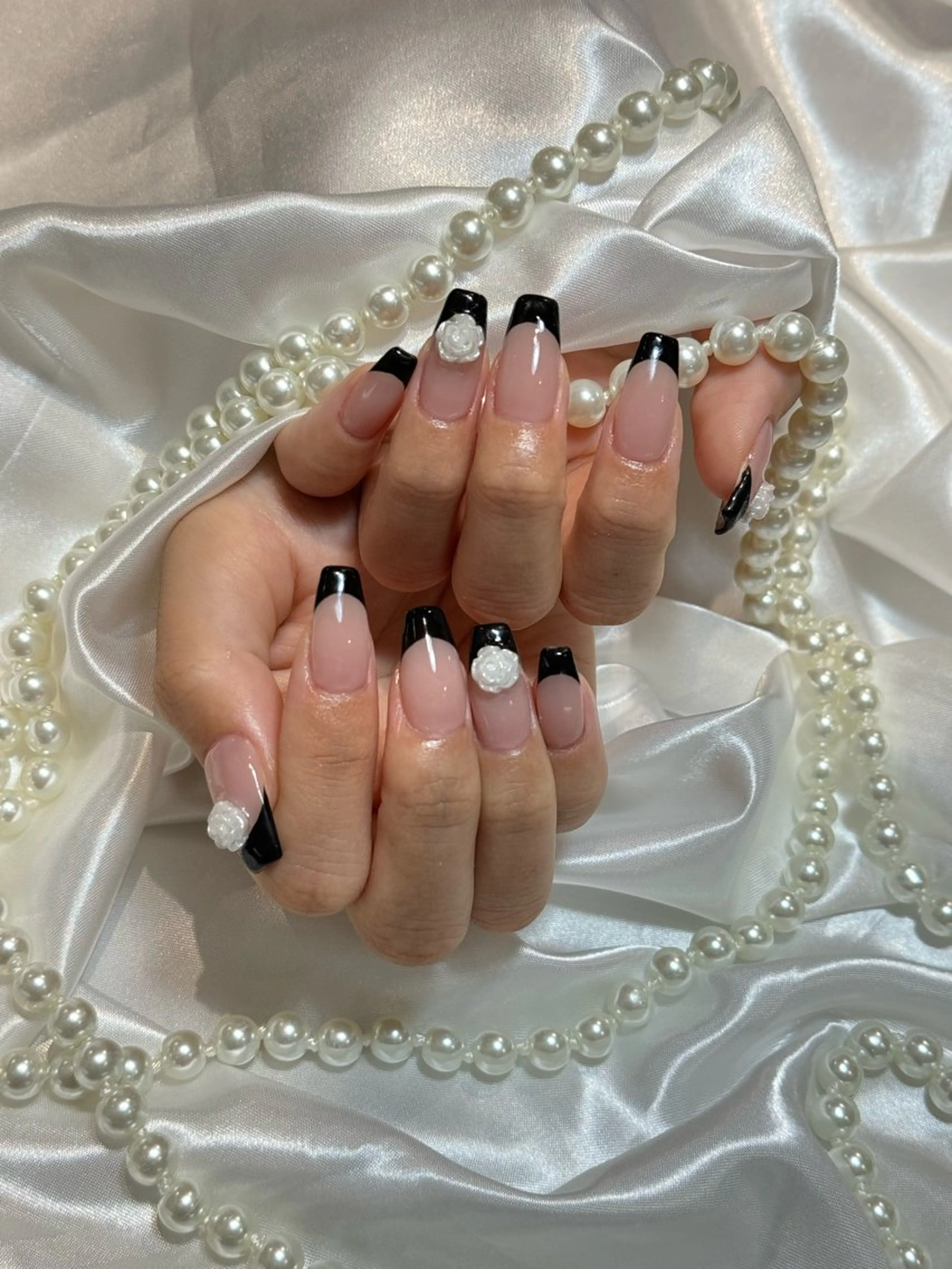 【HAND】オフなし⭐️フレンチネイル（ナチュラルベースカラー込み）の写真