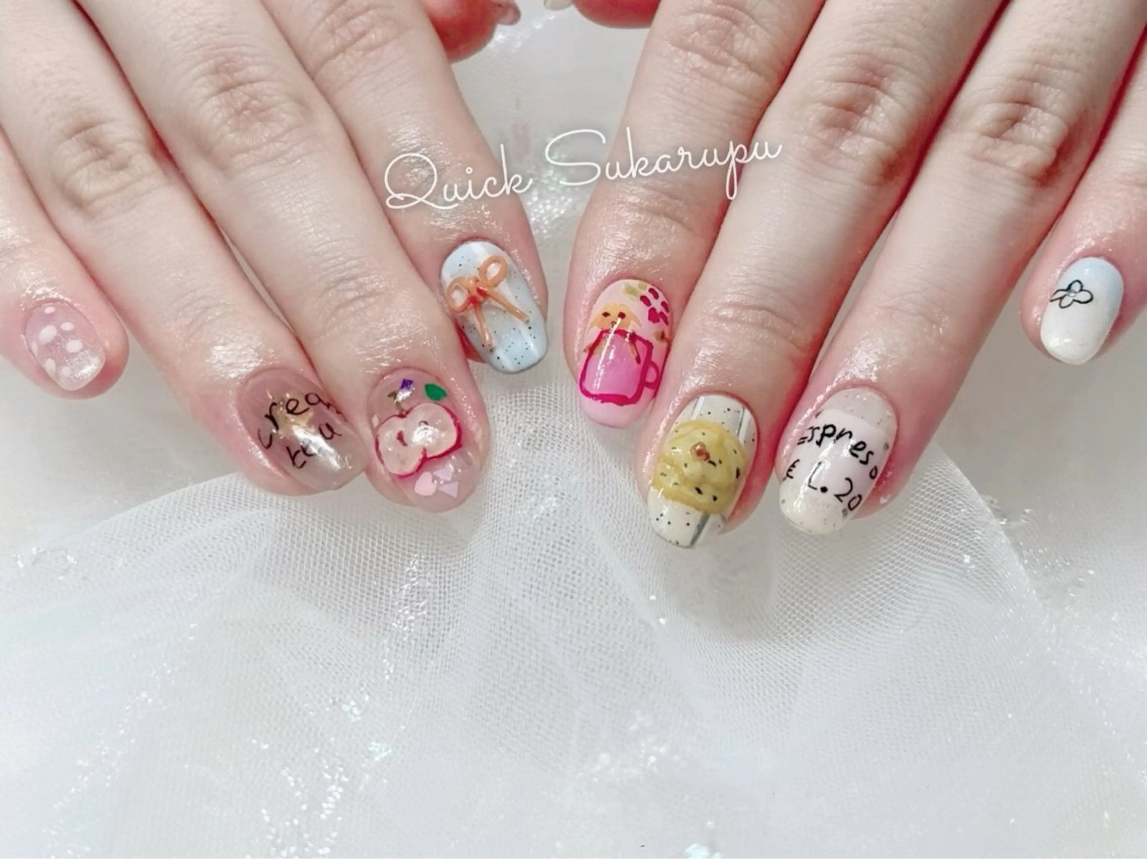 ネイル ハンドネイル Quick Sukarupu新宿のネイルデザイン