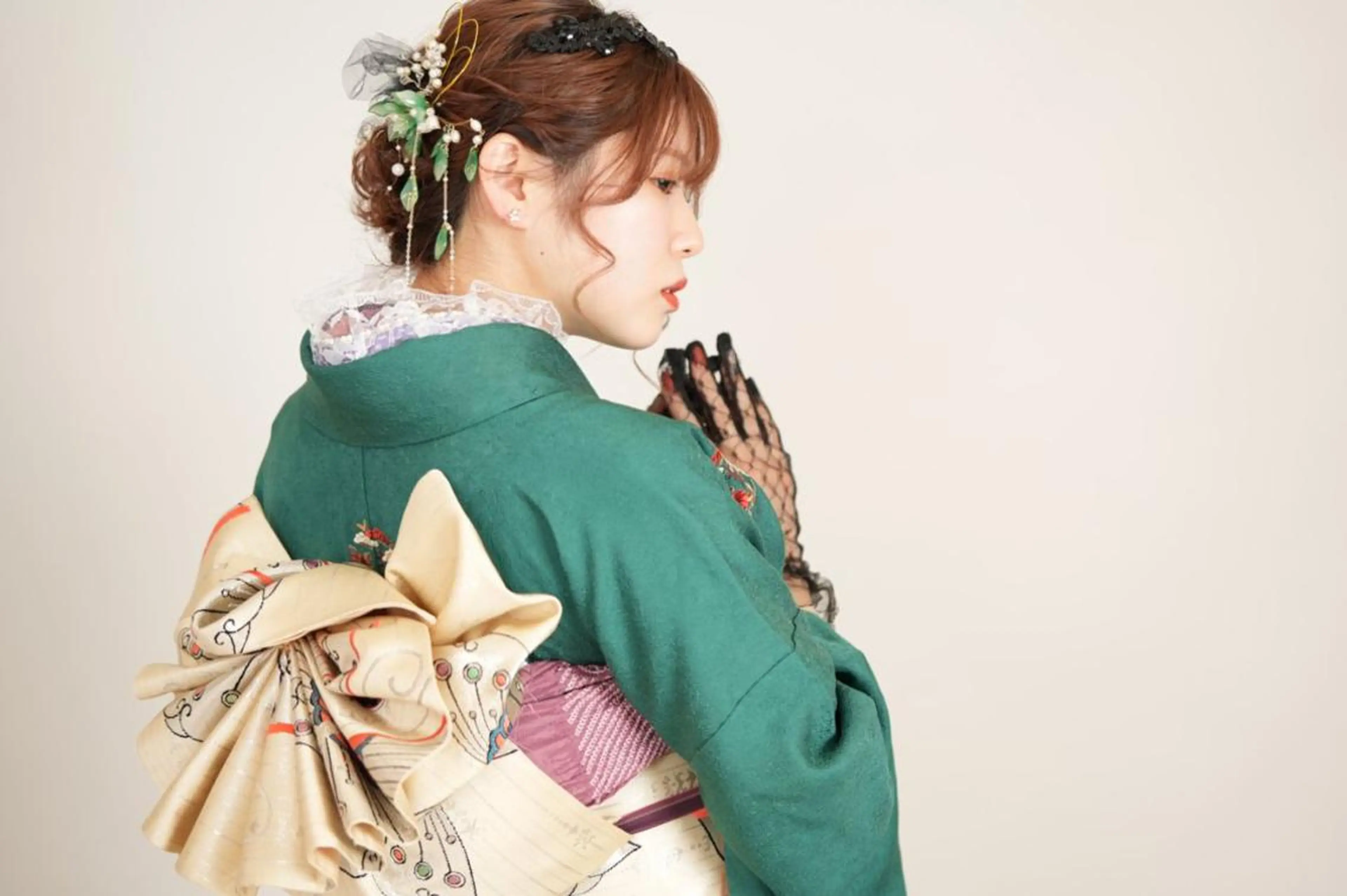 振袖フルセットレンタル+着付け+ヘアセットの写真