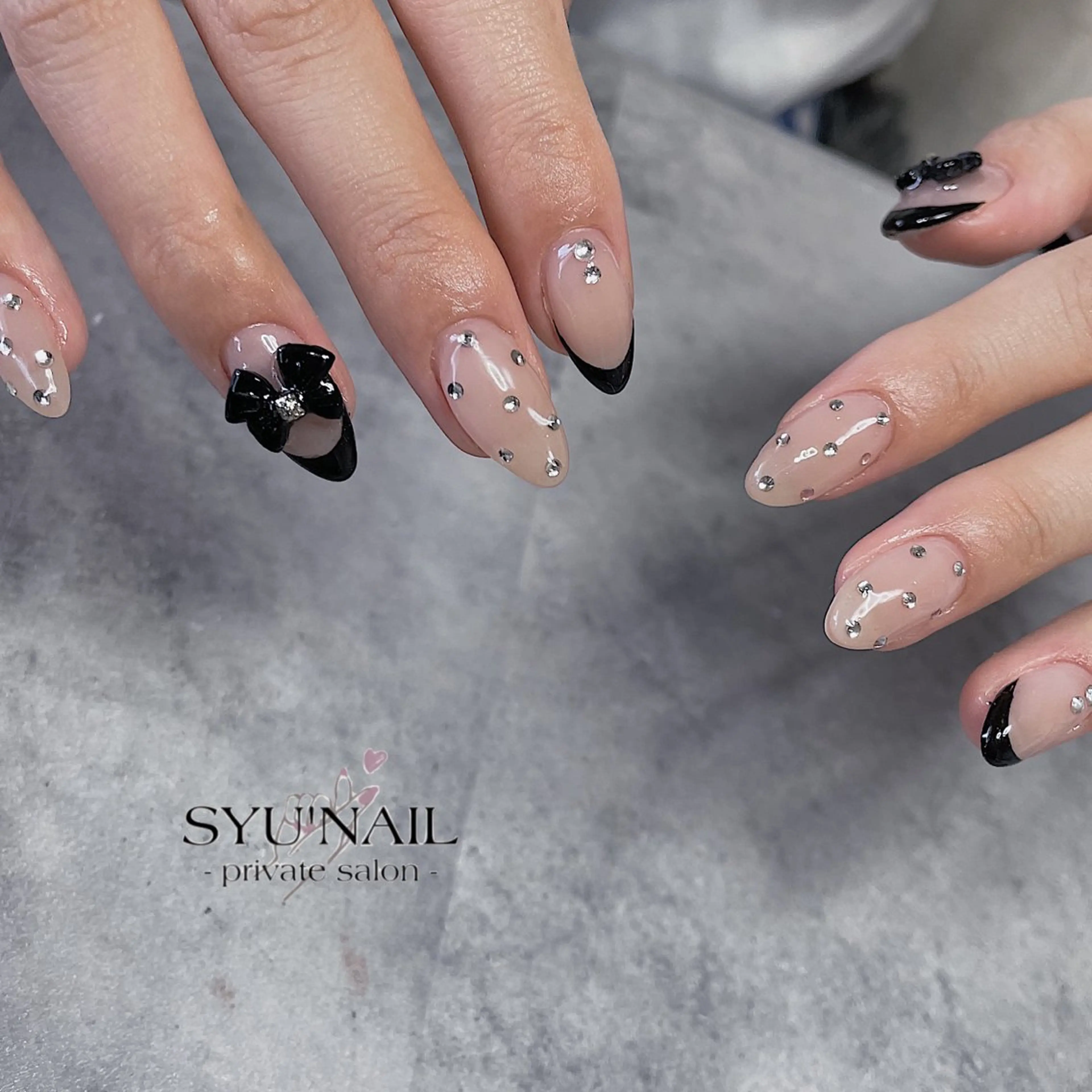 ミディアム ハンドネイル SYU'NAIL /YUKIのネイルデザイン