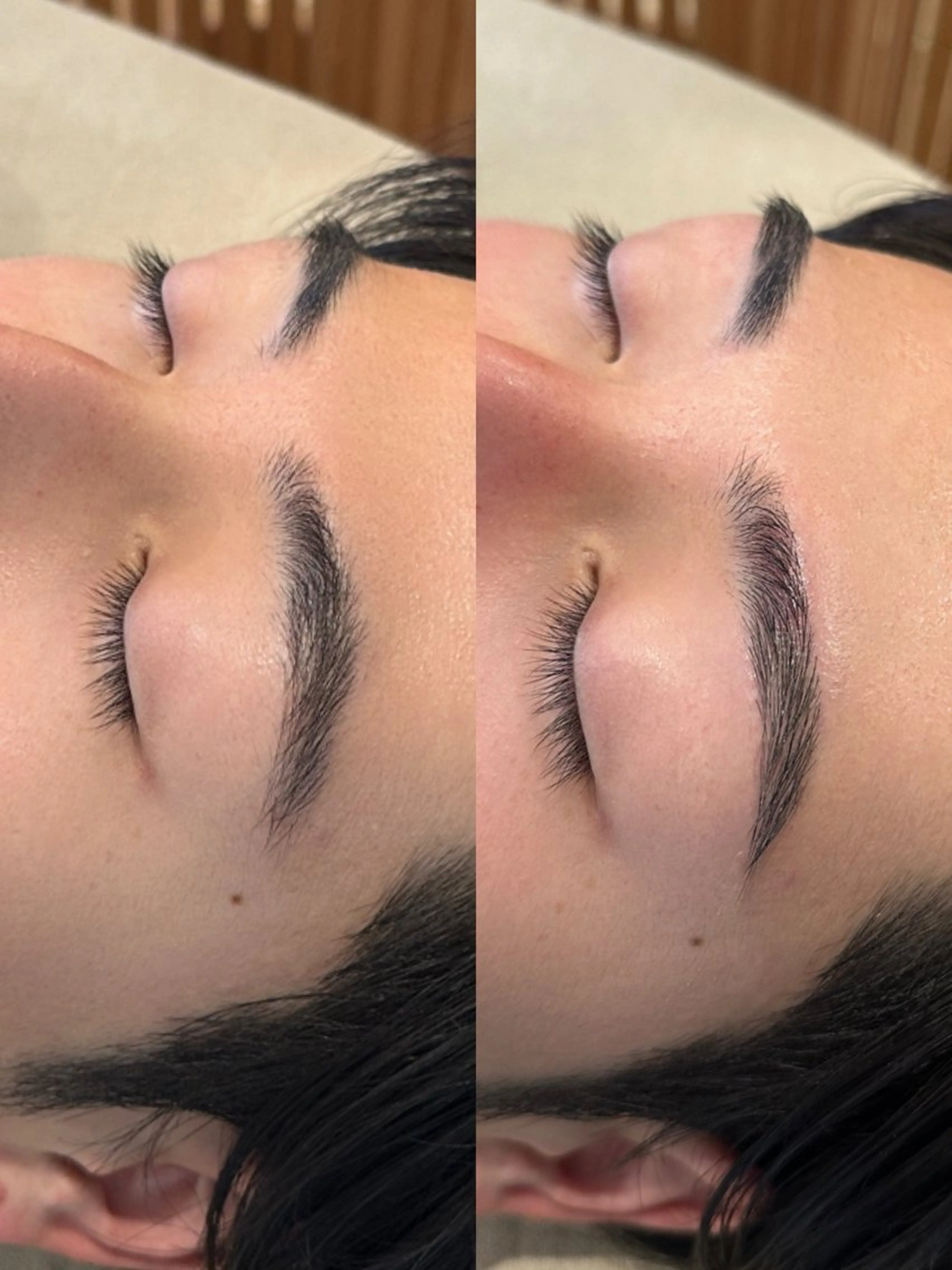 アイブロウ 眉毛ワックス脱毛 石川 陽菜のマツエク・マツパデザイン