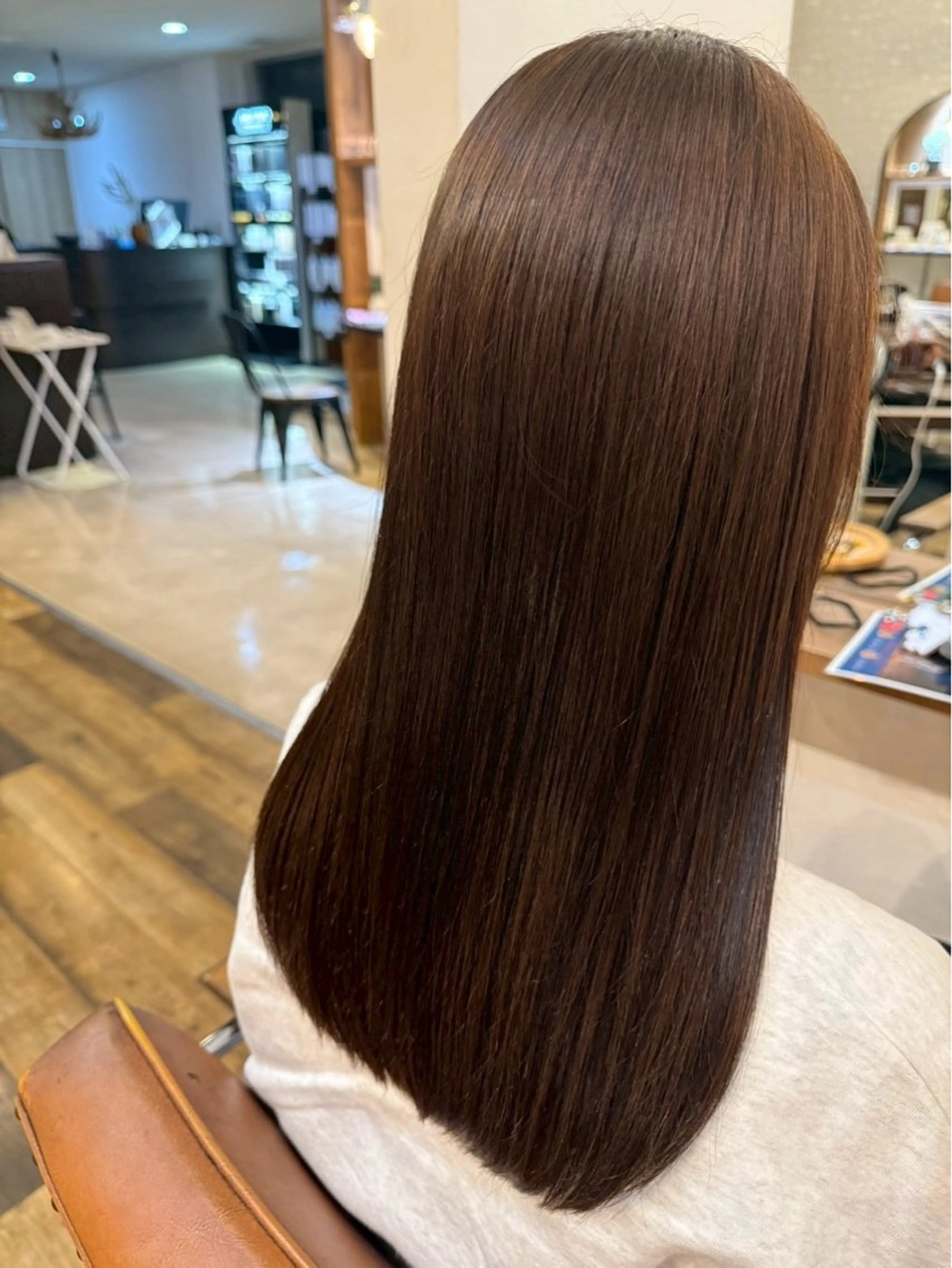 ロング 竹田 有沙のヘアスタイル