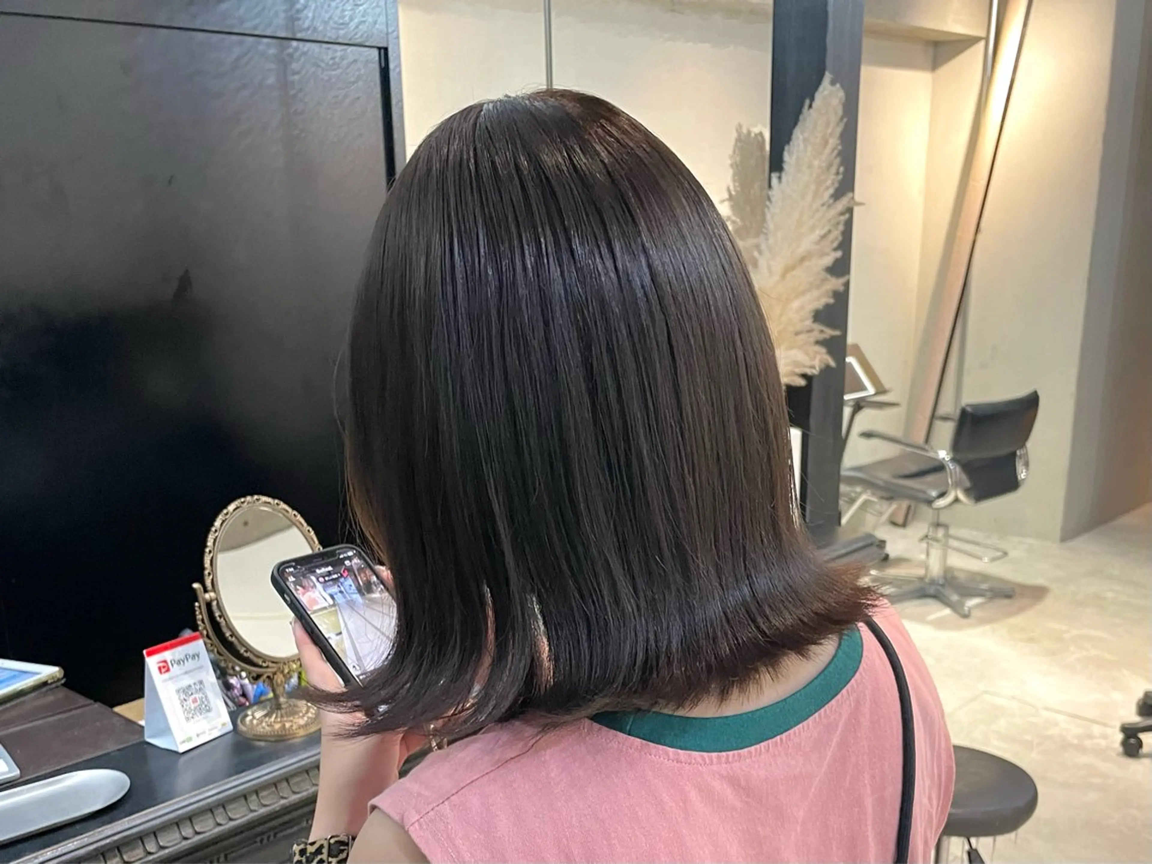 ミディアム カラー ✨レディースカット モデル募集✨イブキのヘアスタイル