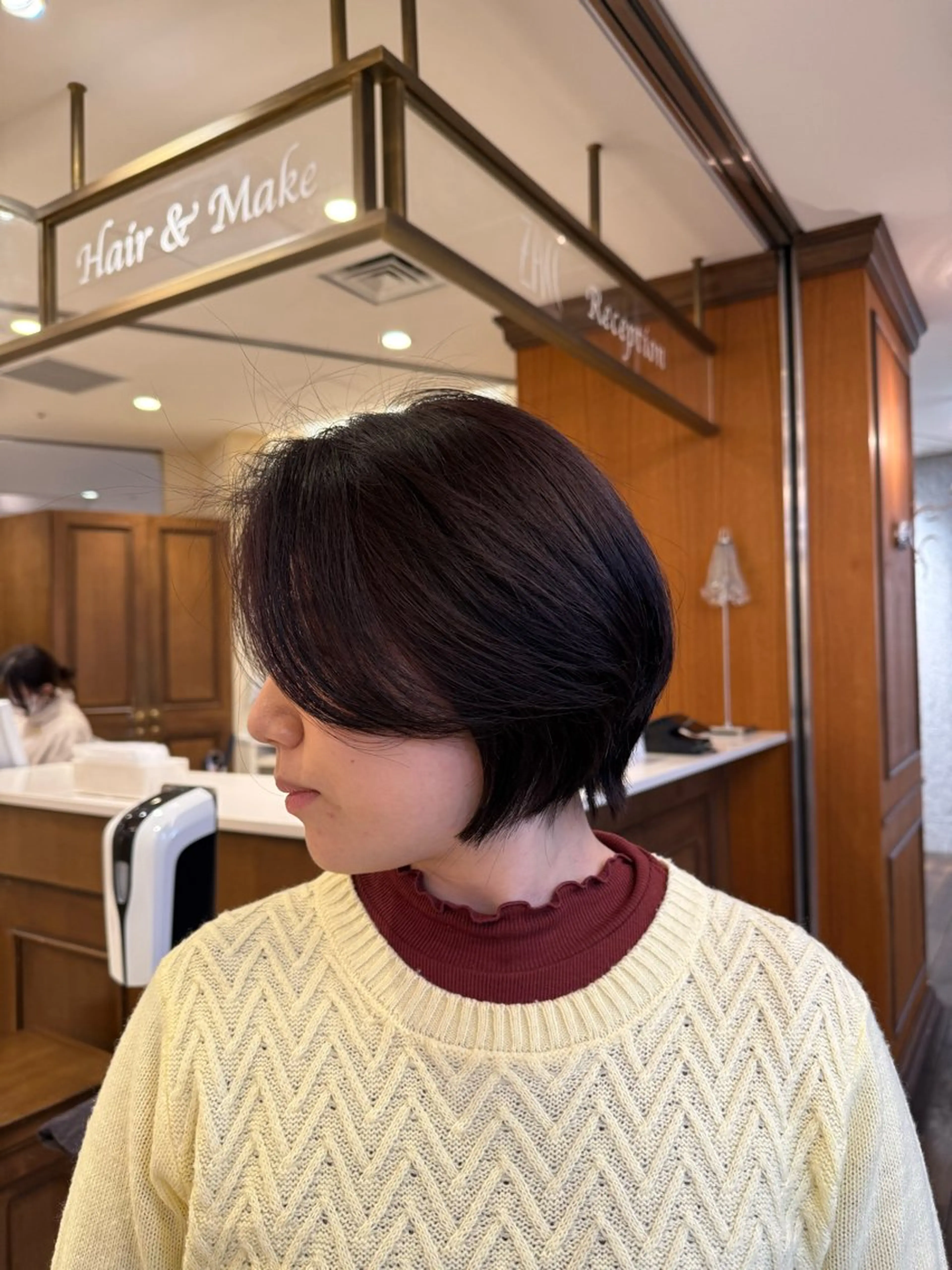 ショート ショートボブ ボブ ショートヘア wada  rina /ショートボブのヘアスタイル