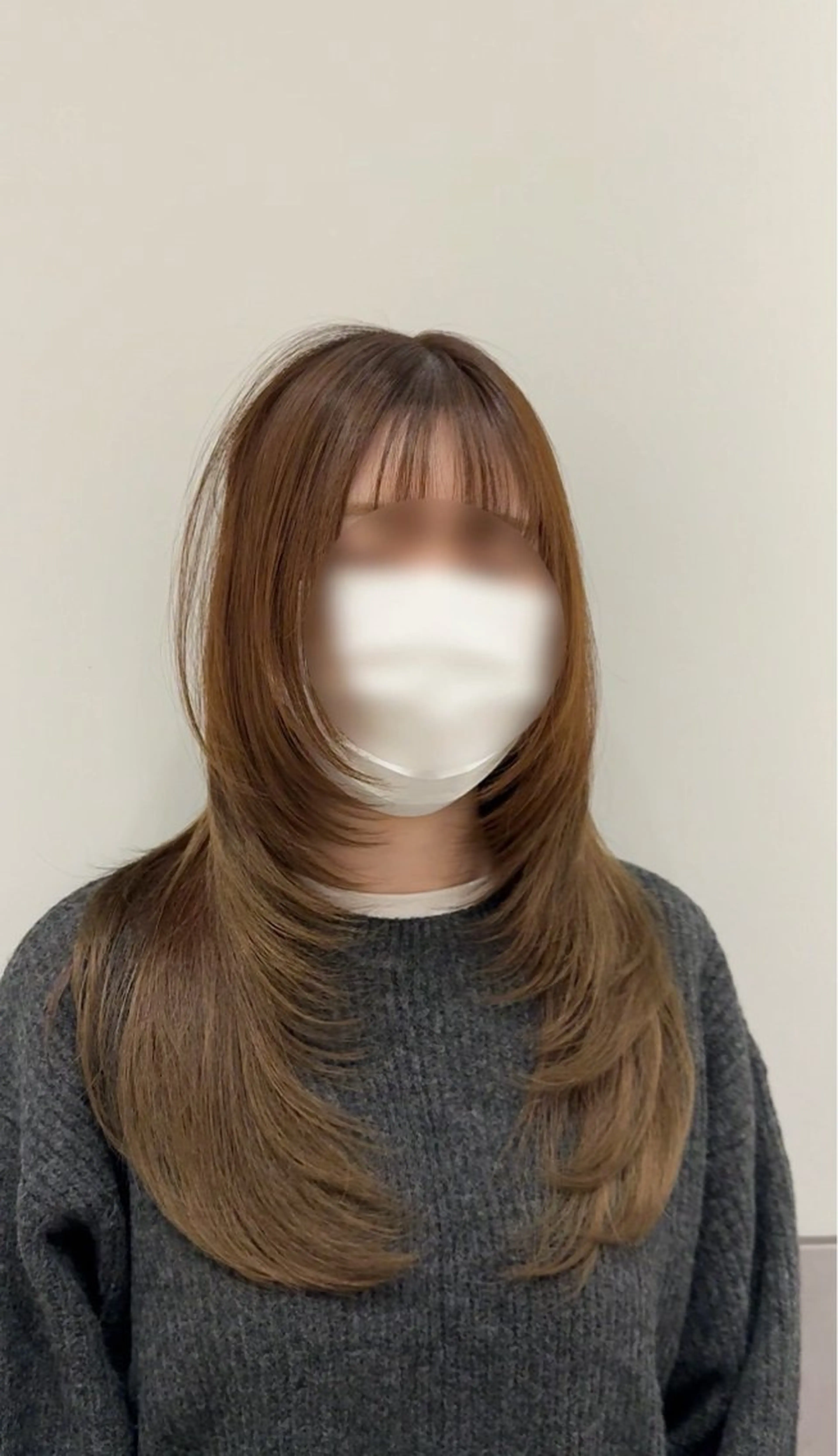 セミロング カラー ヘアアレンジ カット ヘアカラー トリートメント SALOWIN 新宿三丁目EAST所属・レイヤーカット layercut✂️のヘアスタイル
