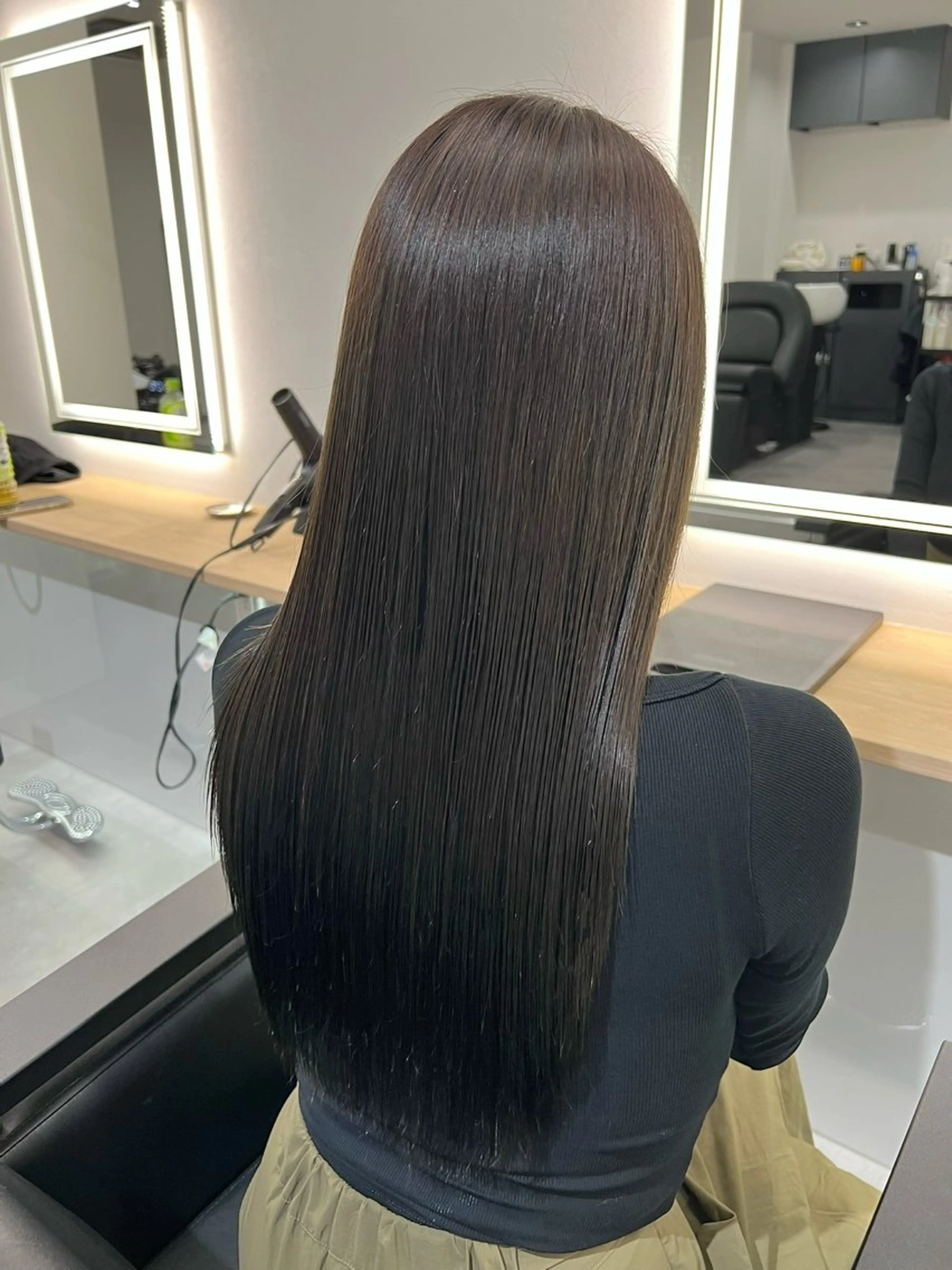 カット＋透明感カラー＋髪質改善トリートメント【三条/髪質改善】の写真