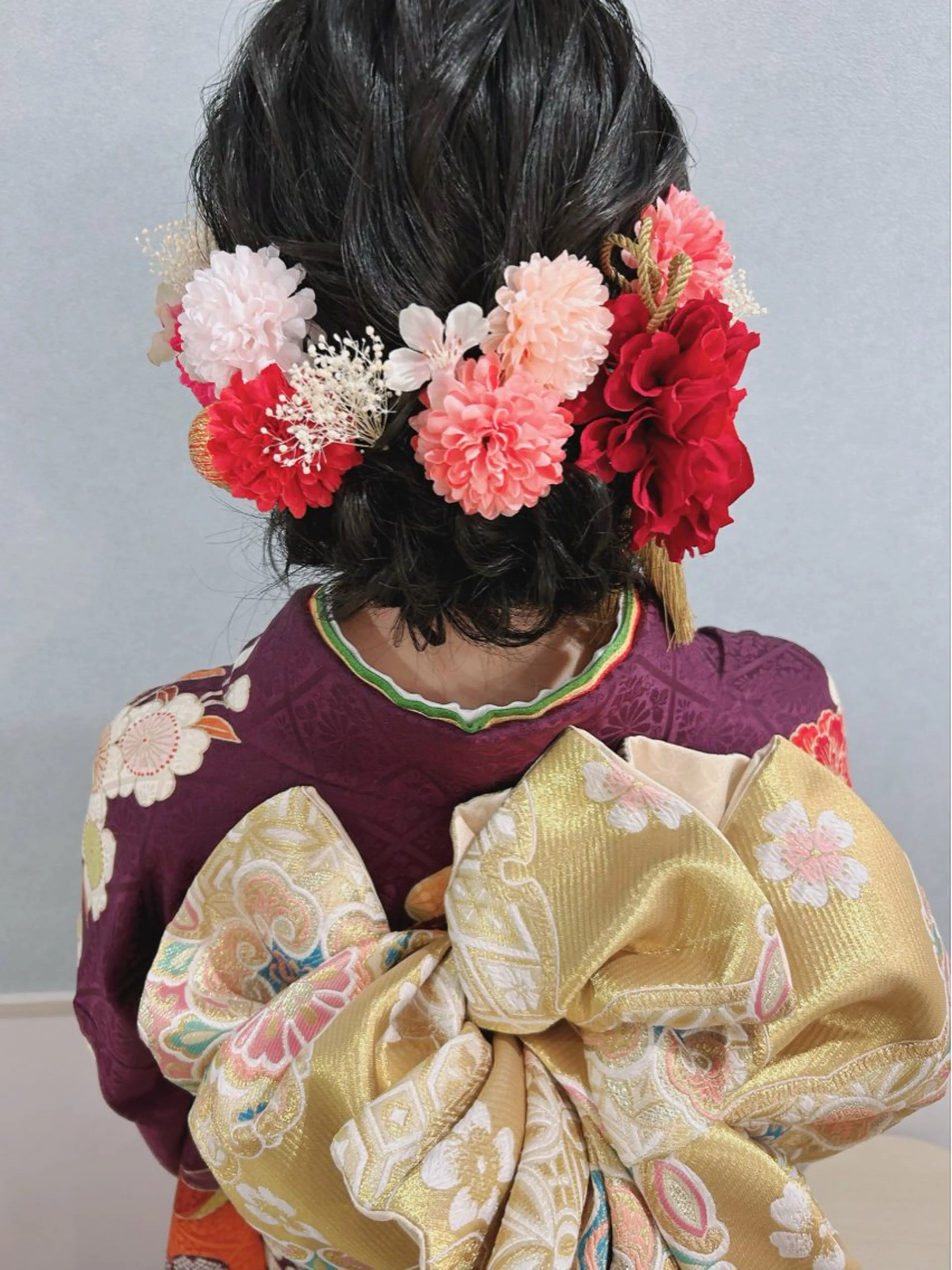 ロング ヘアアレンジ ヘアセット セットサロン      ラフテル所属・大阪/ヘアアレンジ /似合わせset💐のヘアスタイル