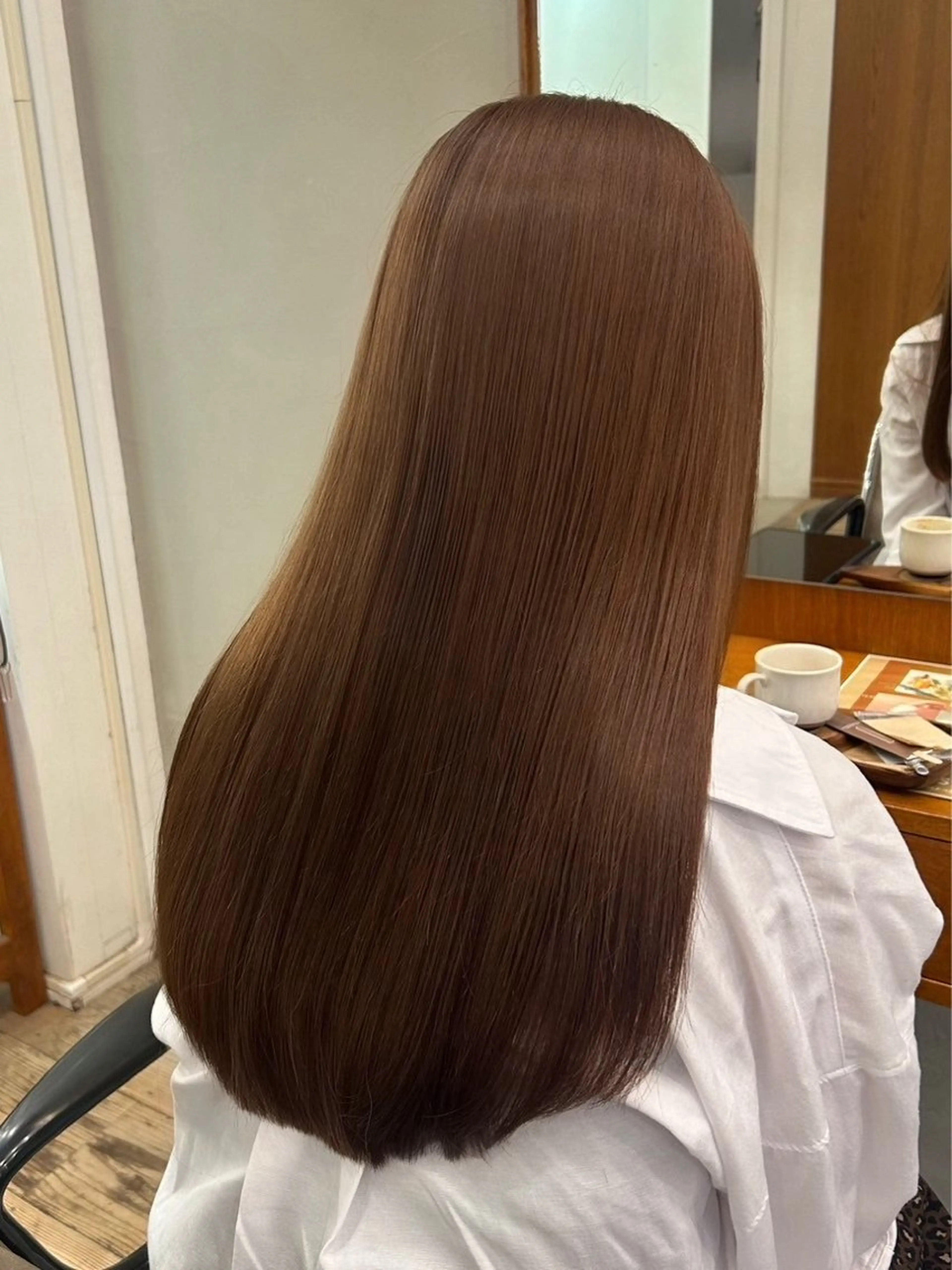 セミロング 無料カラーモデル🌿 cocoroのヘアスタイル