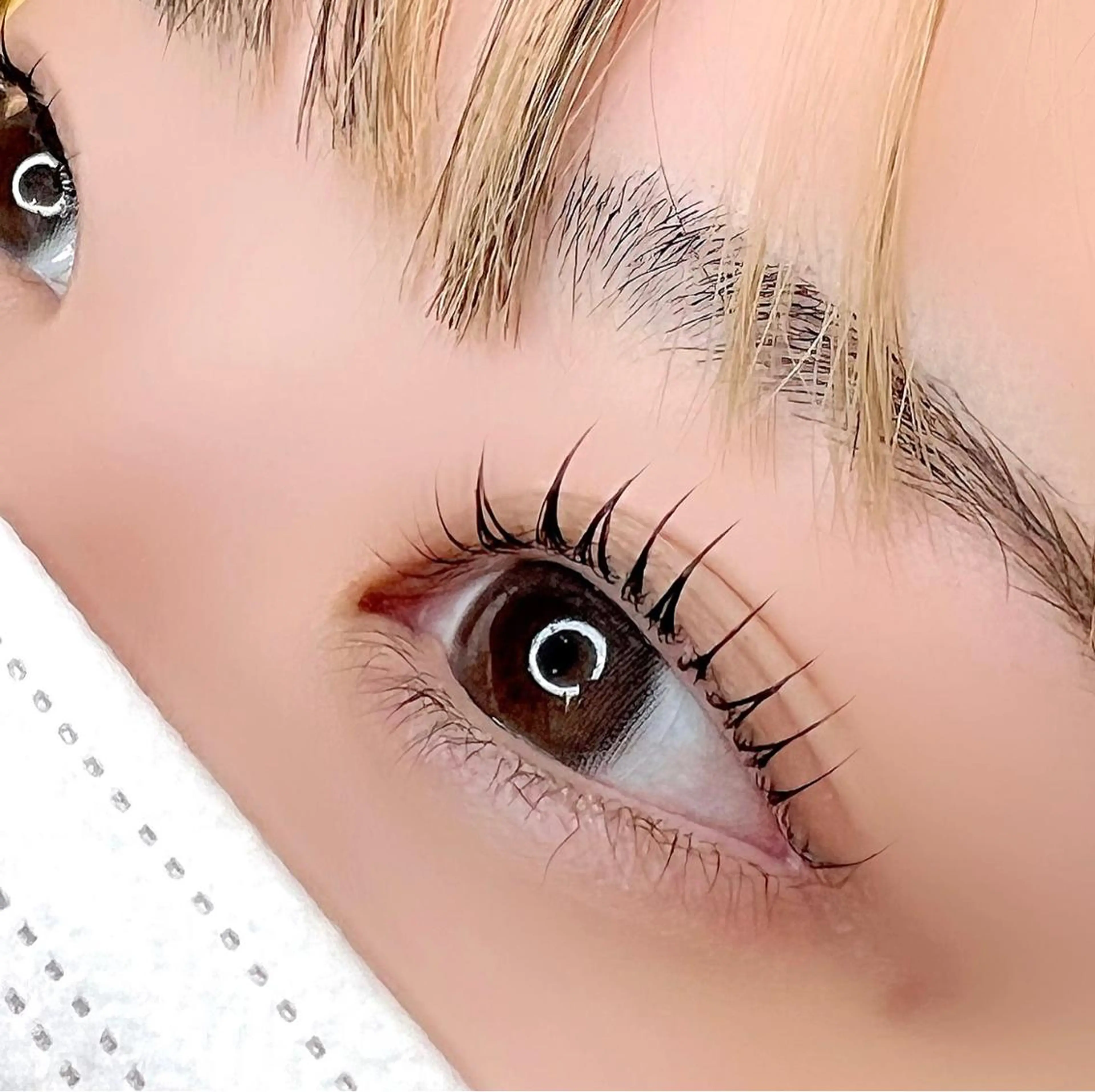 マツエク・マツパ パリジェンヌラッシュリフト まつげパーマ Be. eyelash＆eyebrow 岡山店所属・🦋be. みうち🦋のマツエク・マツパデザイン