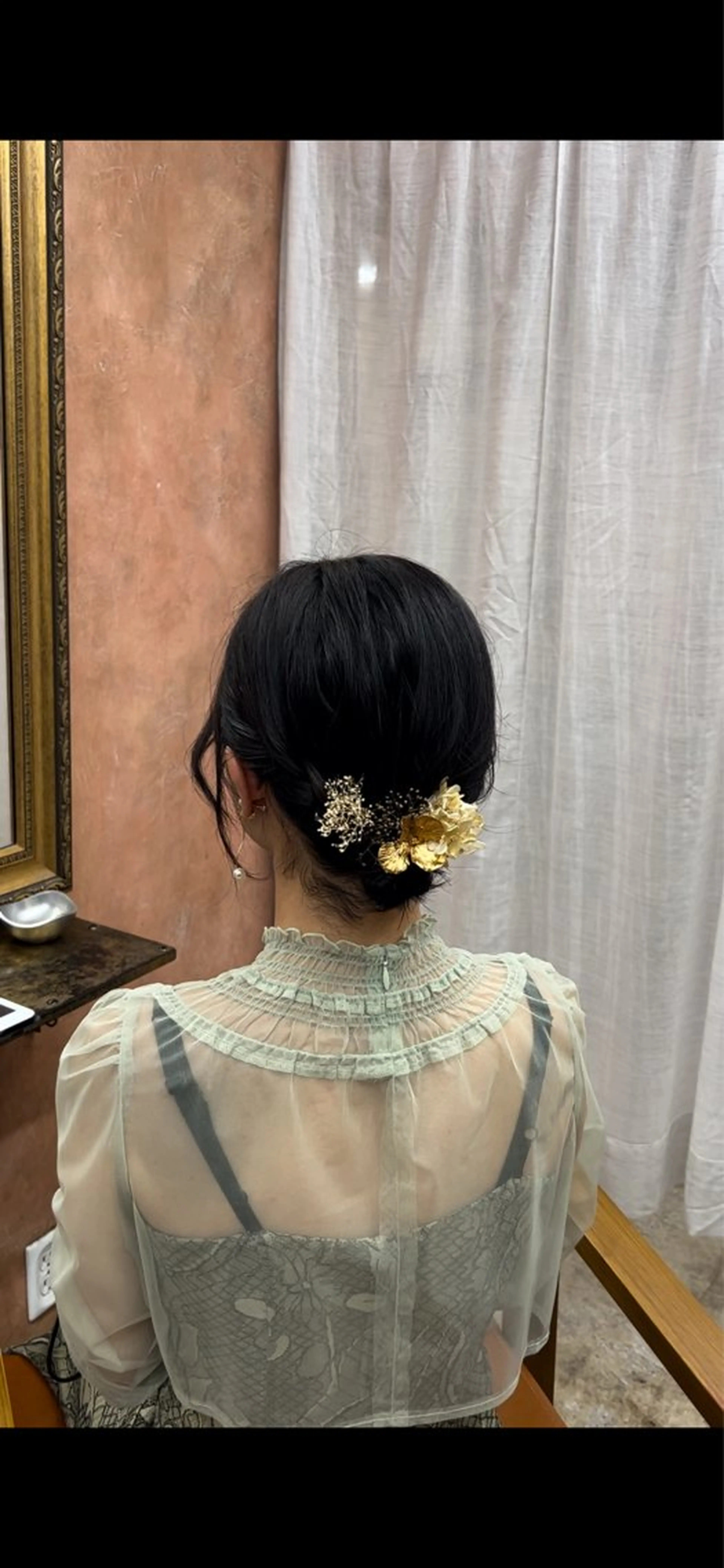 ミディアム ヘアアレンジ ヘアセット ともざねゆか UniQのヘアスタイル