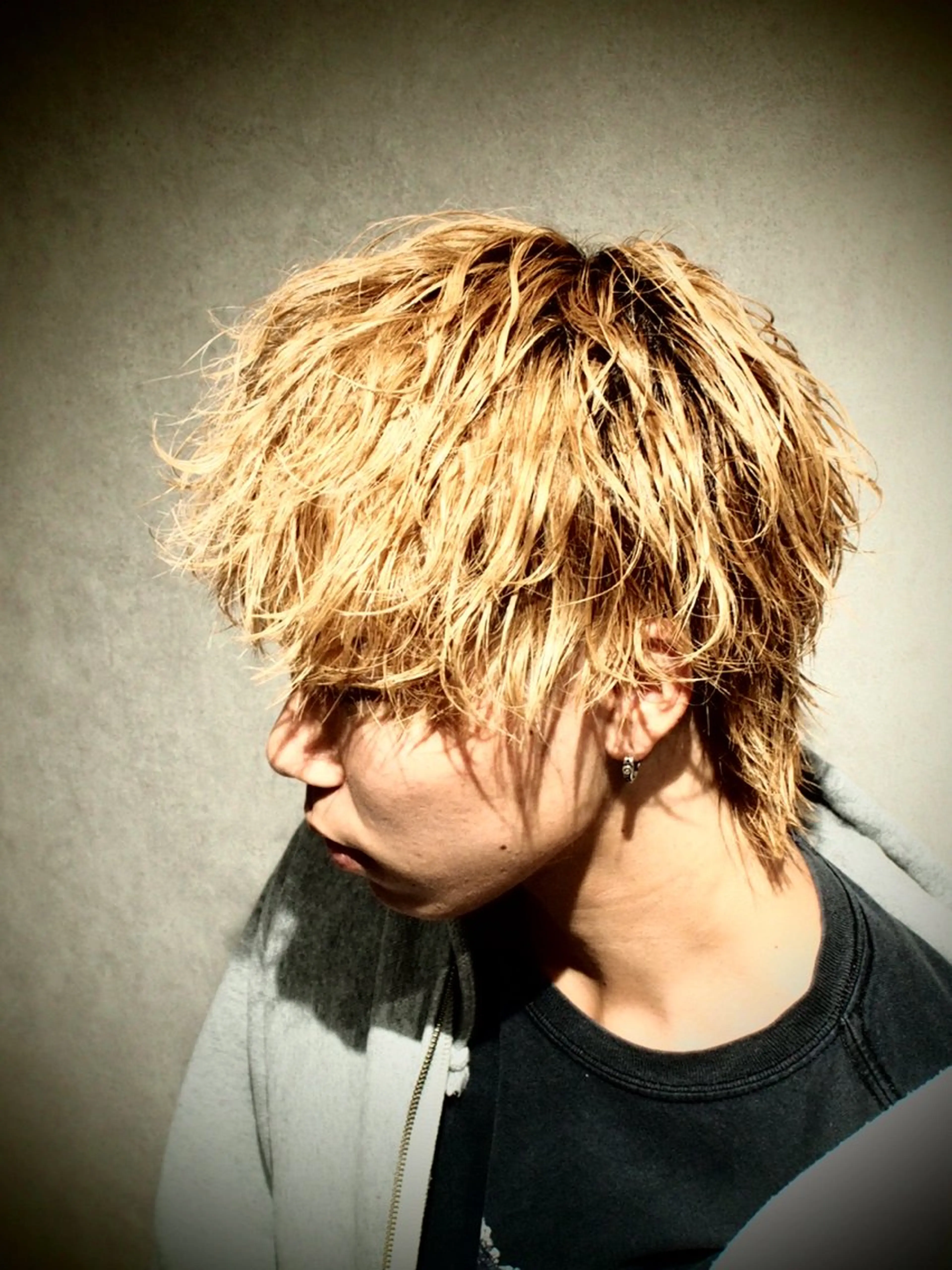 ミディアム カラー ヘアアレンジ メンズ NEXT NEO所属・メンズヘア静岡 ✂︎Ryuheiのヘアスタイル