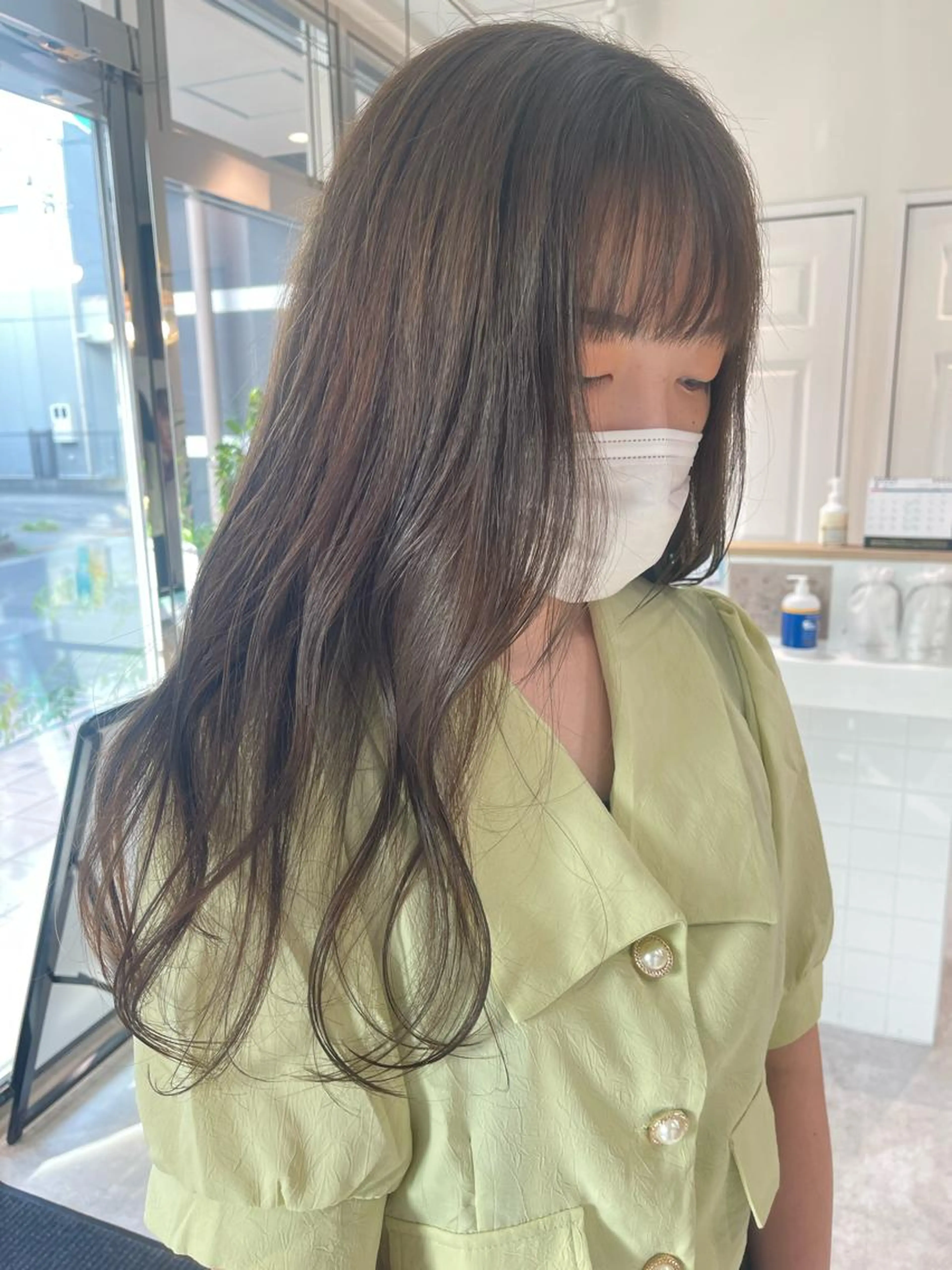 【透明感。.○】❤︎ブリーチなしダブルカラー❤︎+2stepトリートメントの写真