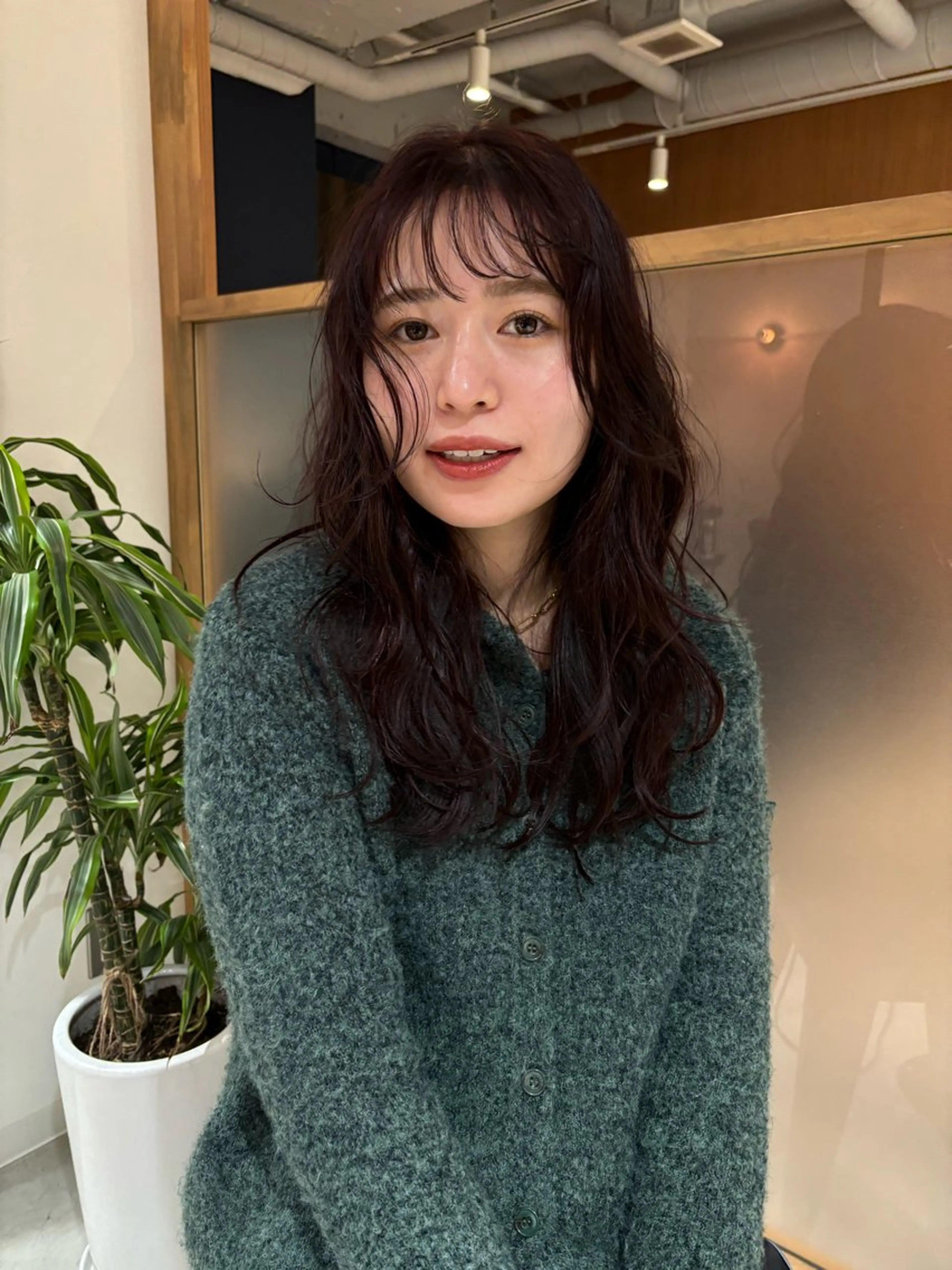 🍑似合わせカット➕パーマ➕カラー➕トリートメント🍑の写真