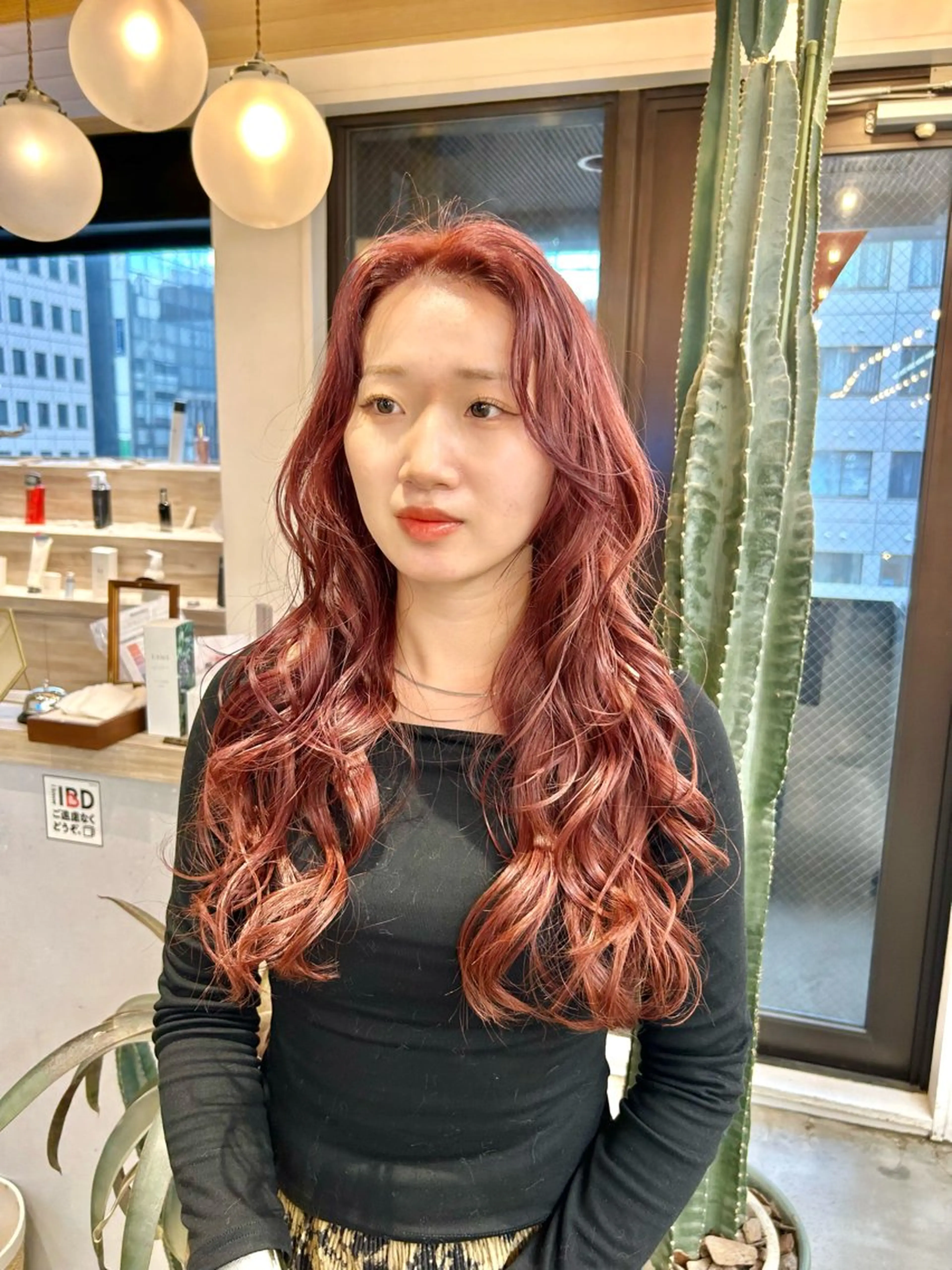 ロング カット ヘアカラー トリートメント 🩵縮毛矯正/ブリー チ/髪質改善/いつかのヘアスタイル