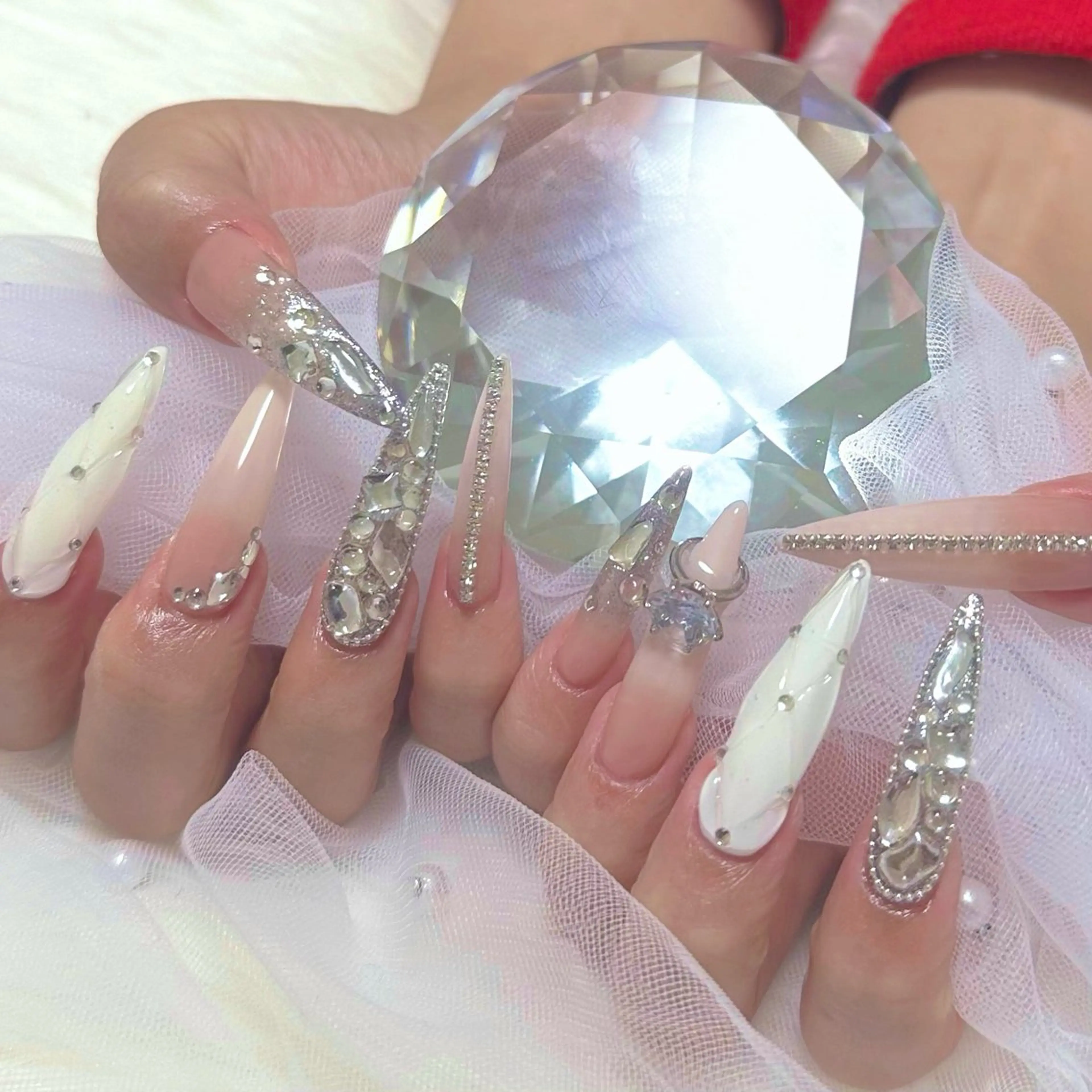 ネイル ロングネイル Ange nail所属・Ange Nailのネイルデザイン