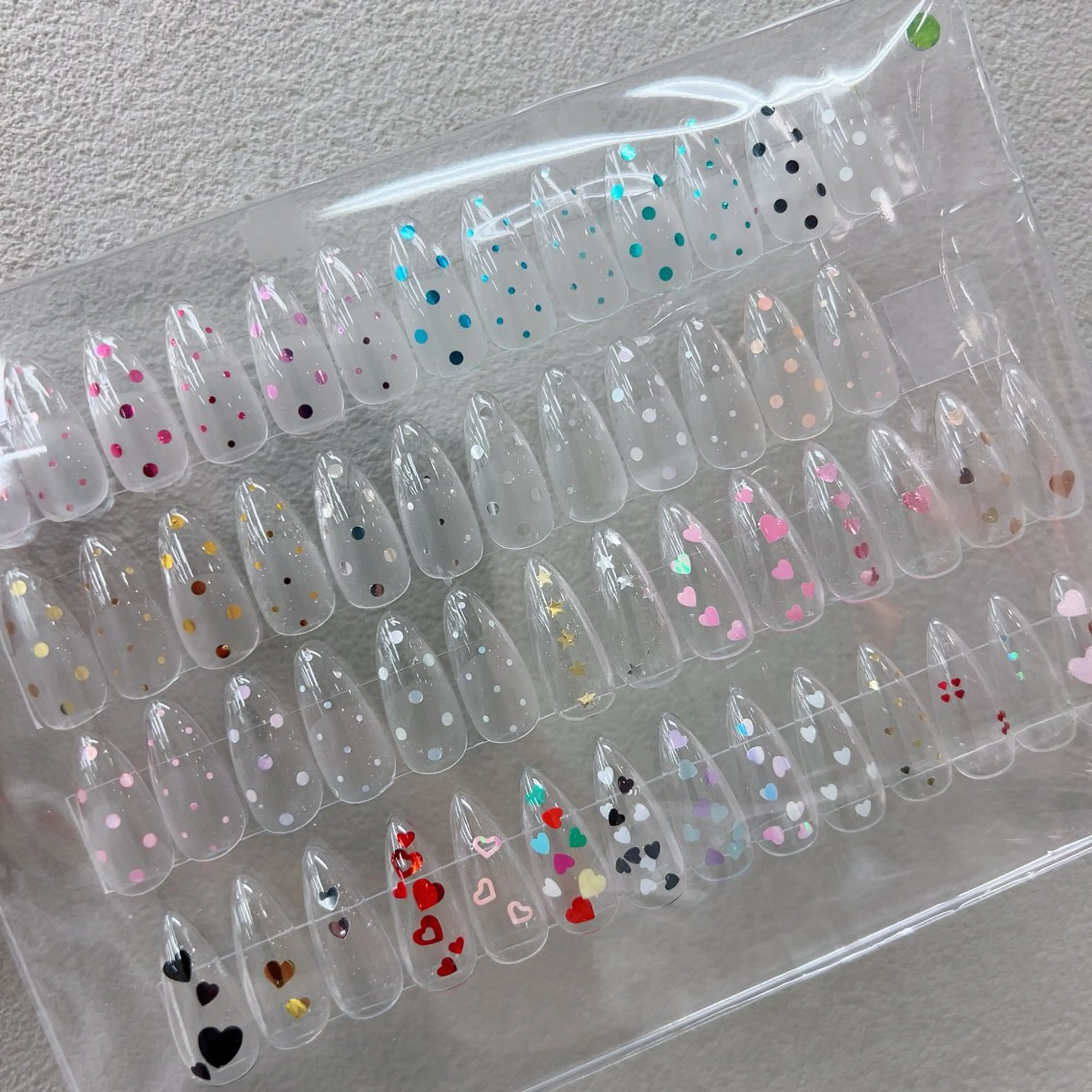 ネイル 桜ネイル ドット ハート 春ネイル Bianca立川店 saitoのネイルデザイン