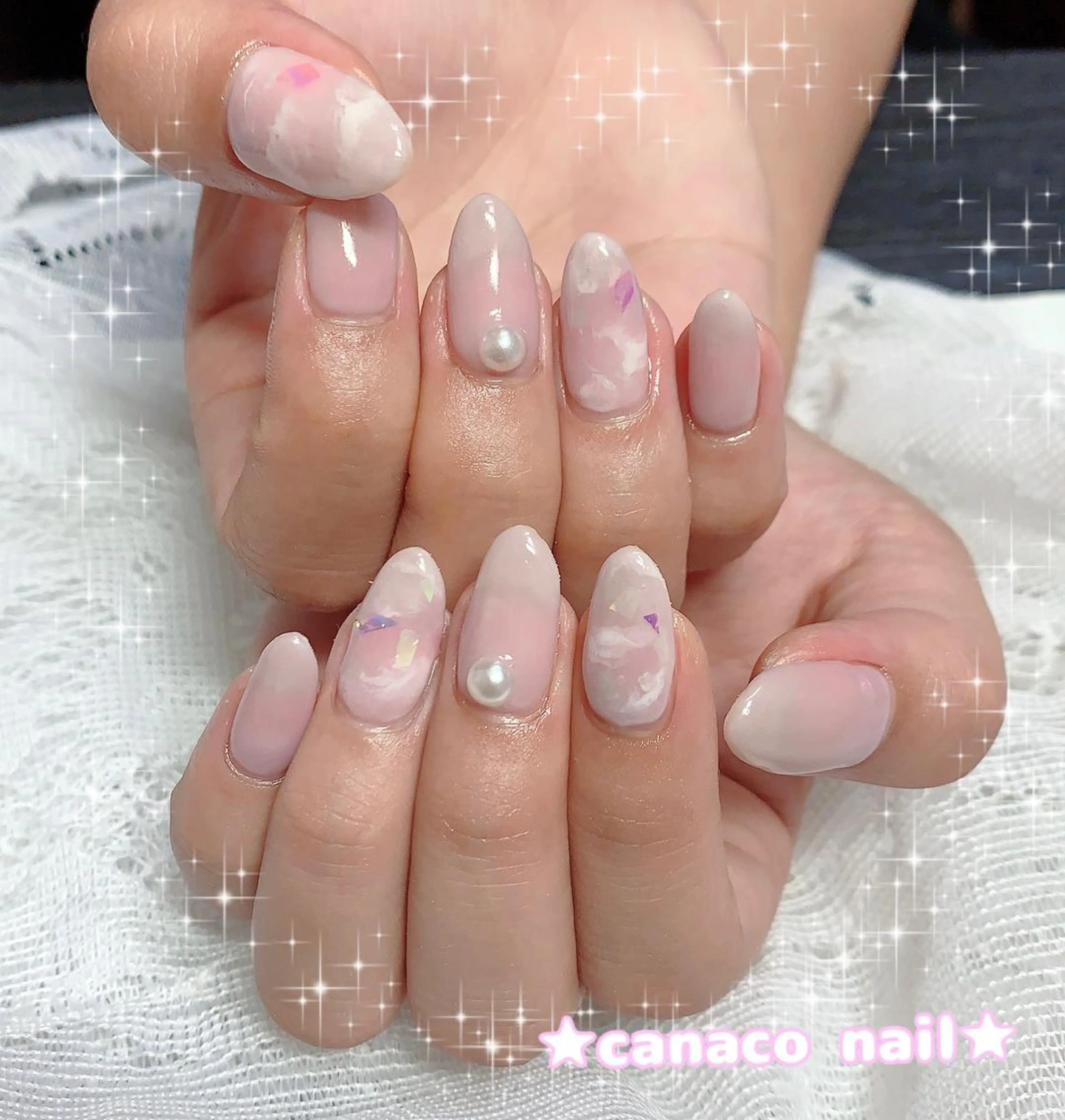 ネイル アートネイル ジェルネイル オフィスネイル パラジェル ストーンネイル ハンドネイル ハンドケア Felice所属・ベテランネイル cnc nailのネイルデザイン