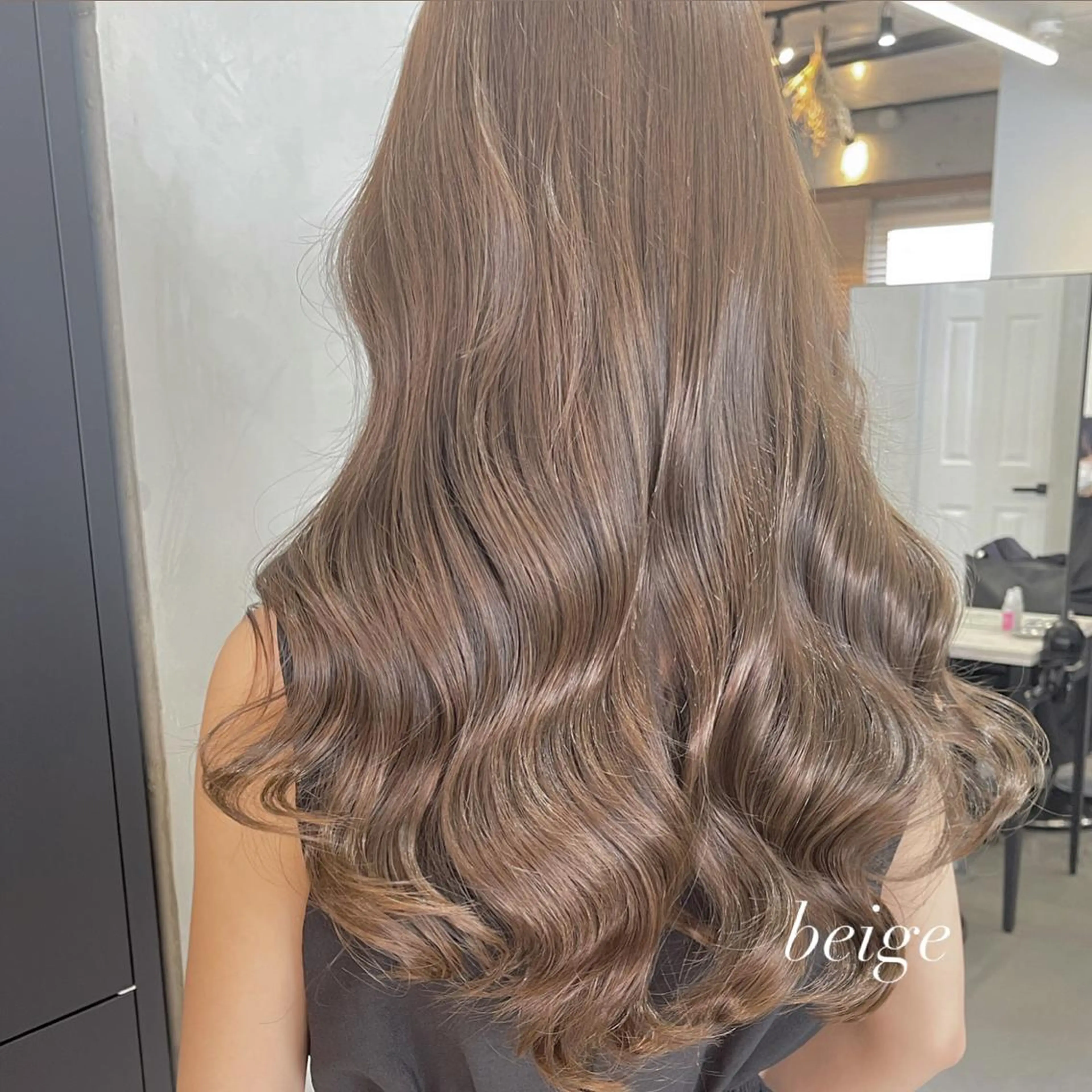 ロング カラー カット ヘアカラー トリートメント Aloa透明感ヘア ♡kanami♡のヘアスタイル