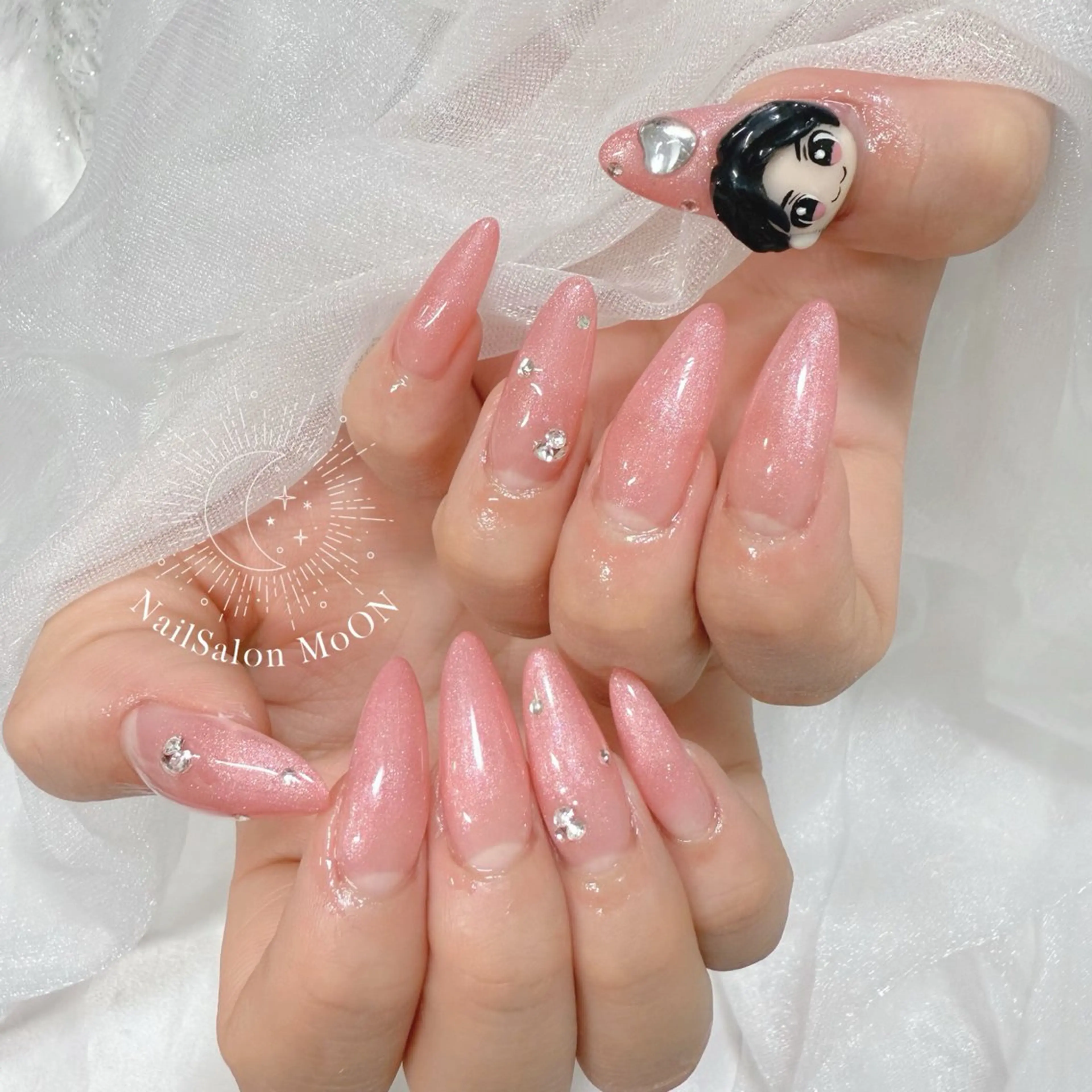 ネイル MoON...❤︎ MeGuのネイルデザイン