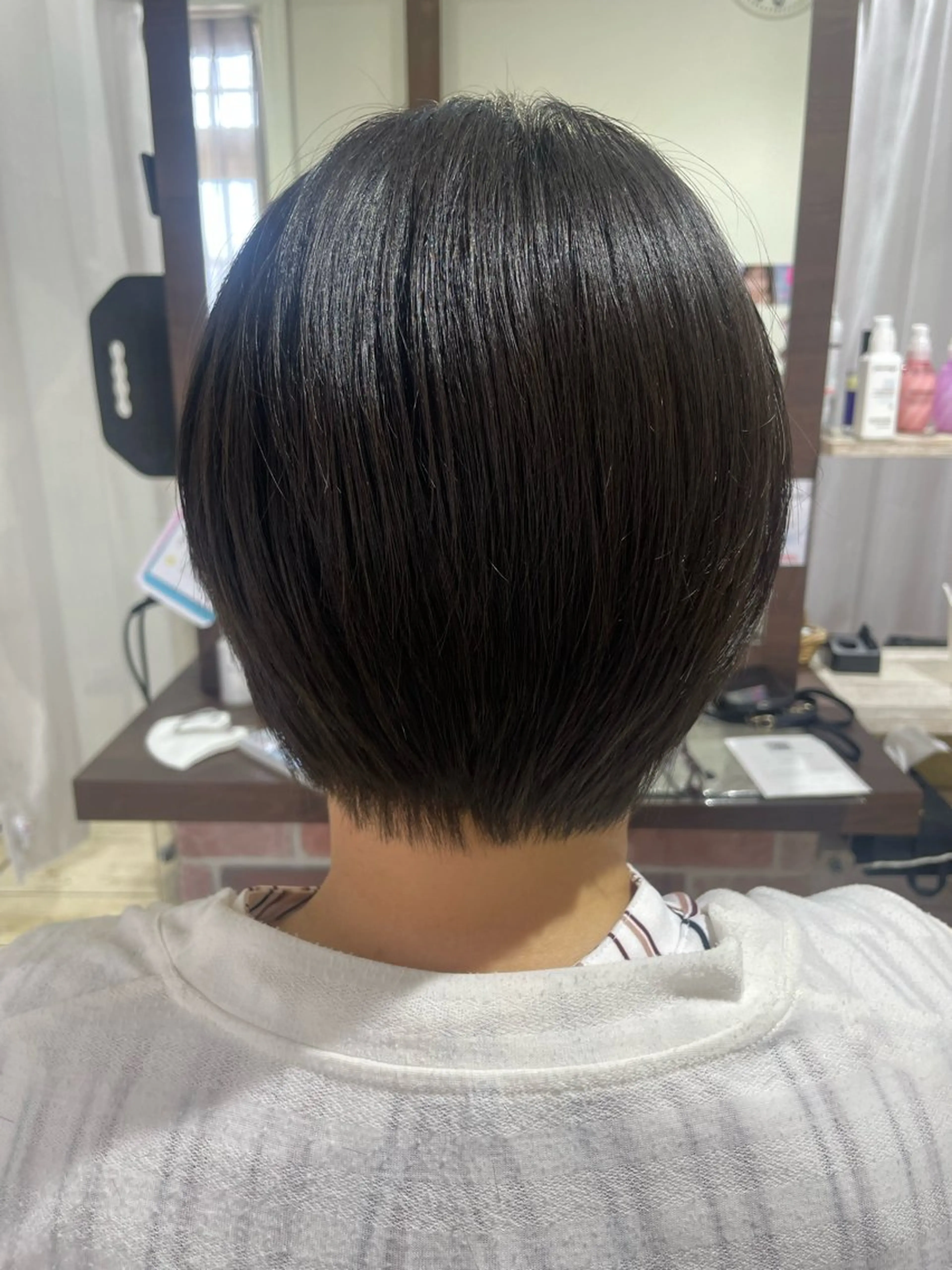 ショート 兼松 美香のヘアスタイル