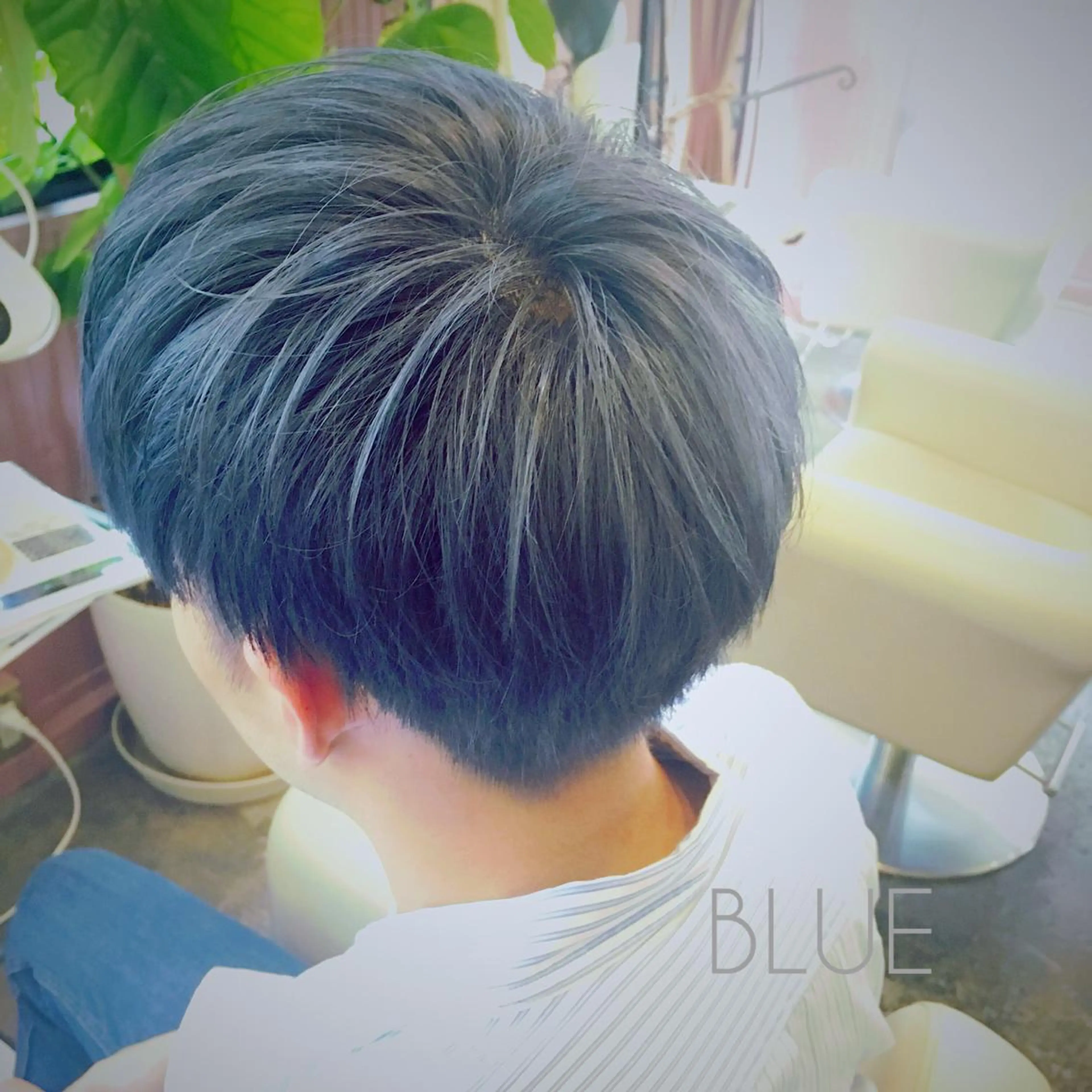 ショート カラー ヘアアレンジ メンズ 表参道Lise おおいしおりのヘアスタイル