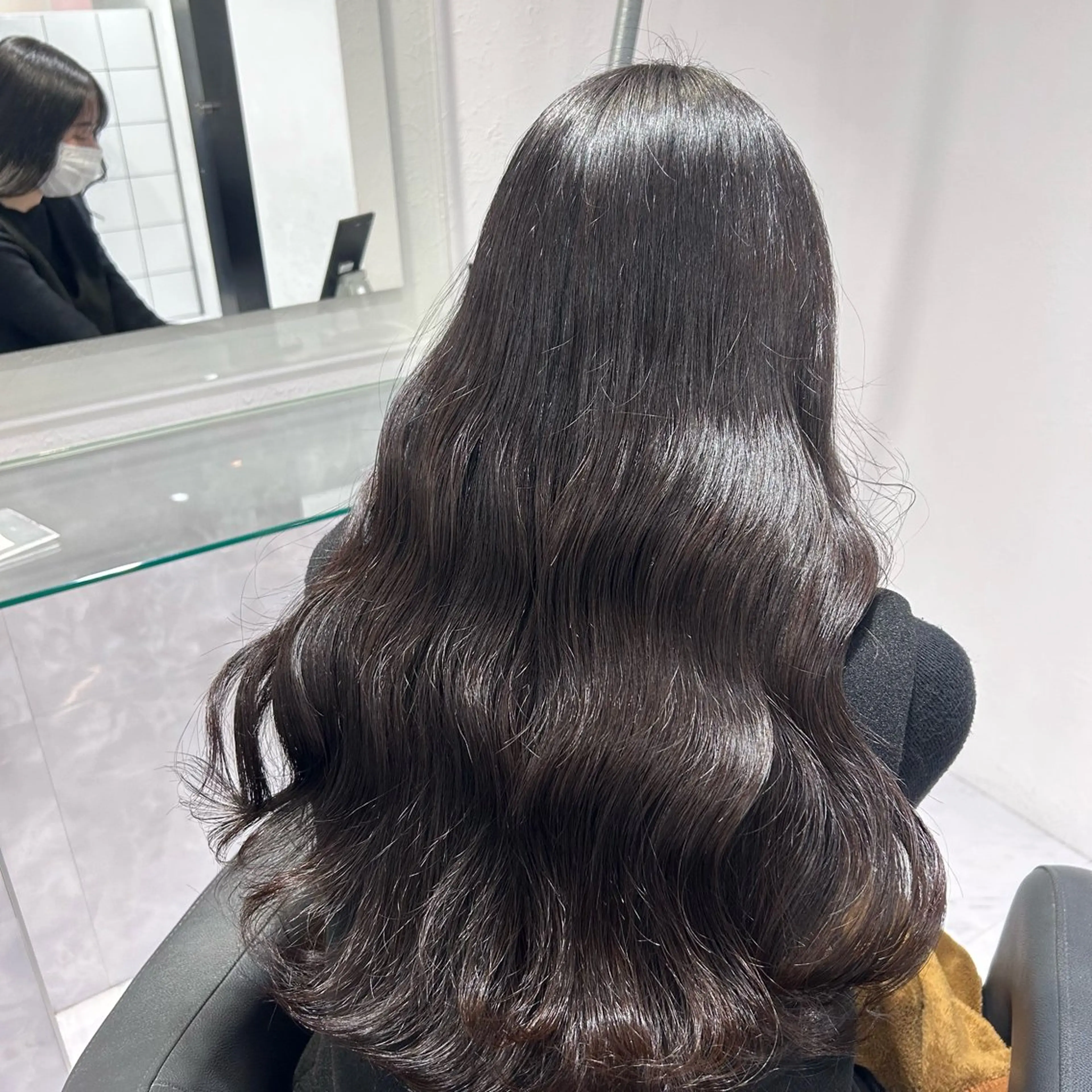 ロング カラー 表参道/透明感カラー /暗髪/ジュキヤのヘアスタイル