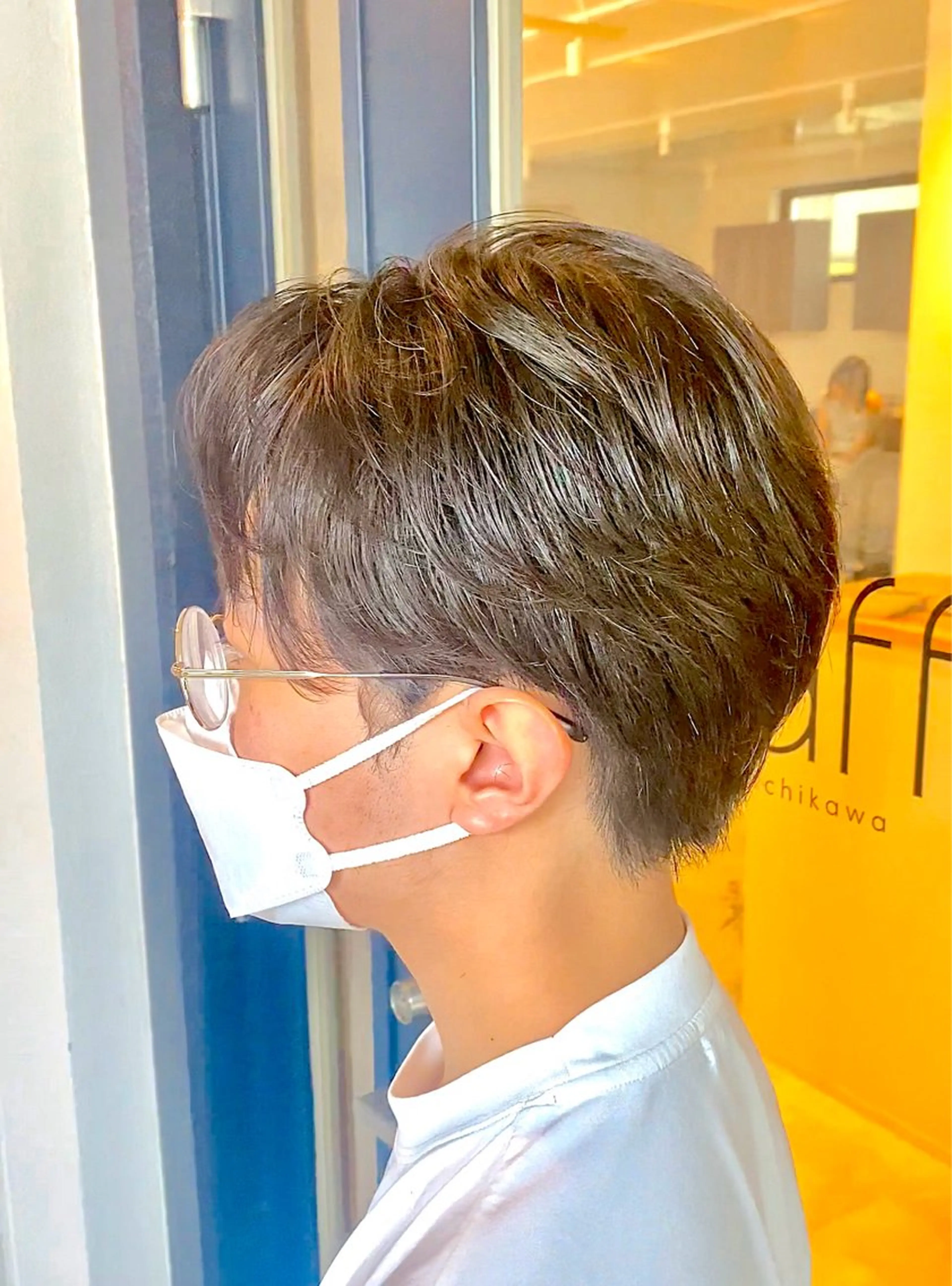 メンズ カット 縮毛矯正 トリートメント ヘッドスパ Laff立川所属・清野 祐樹のヘアスタイル