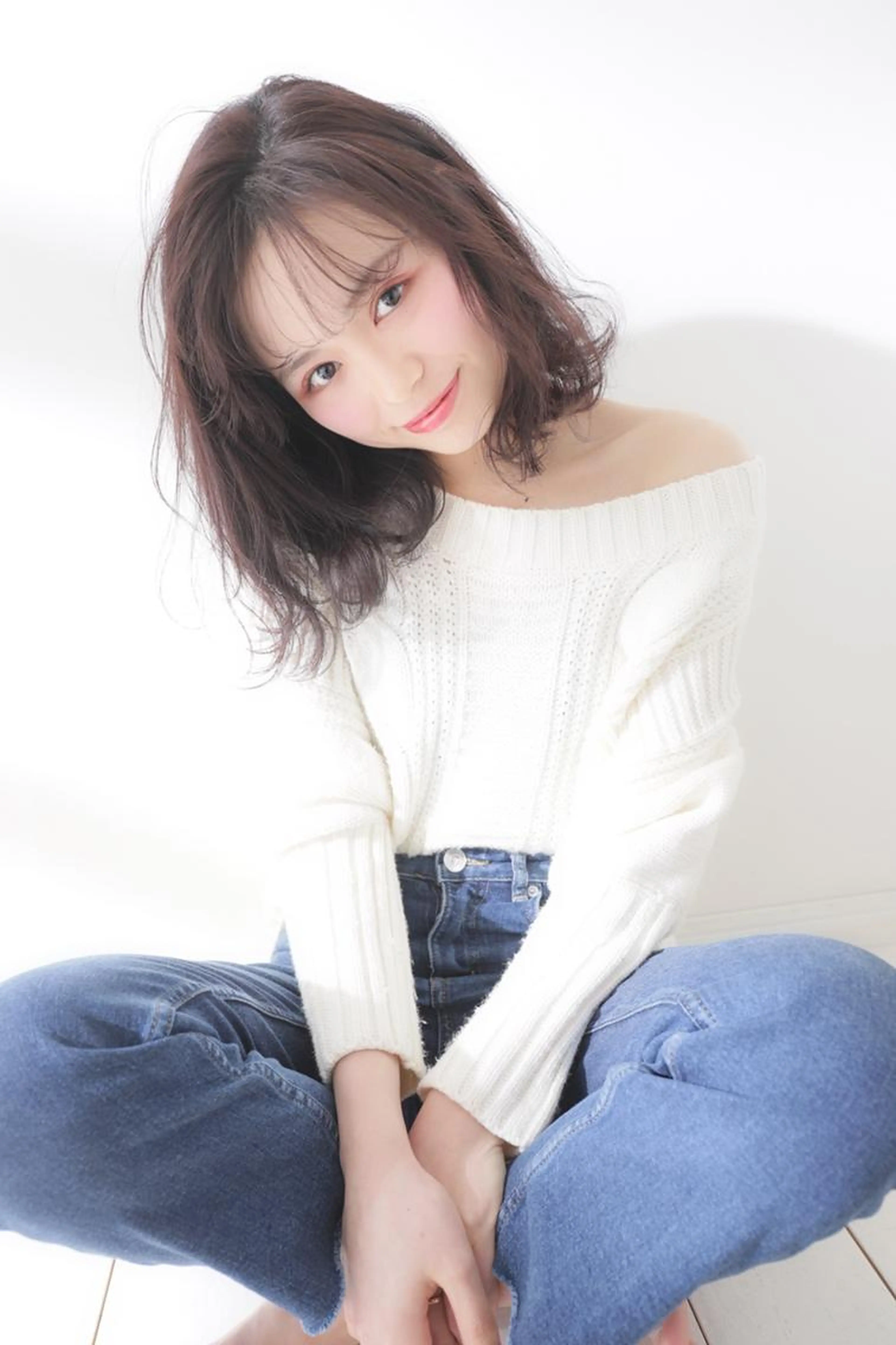 ３名まで⭐️ホームケアつき💕期間限定の今だけ💕毎月のメンテナンスに♪カット＋透明感カラー＋ツヤTR(白髪染めOK）の写真